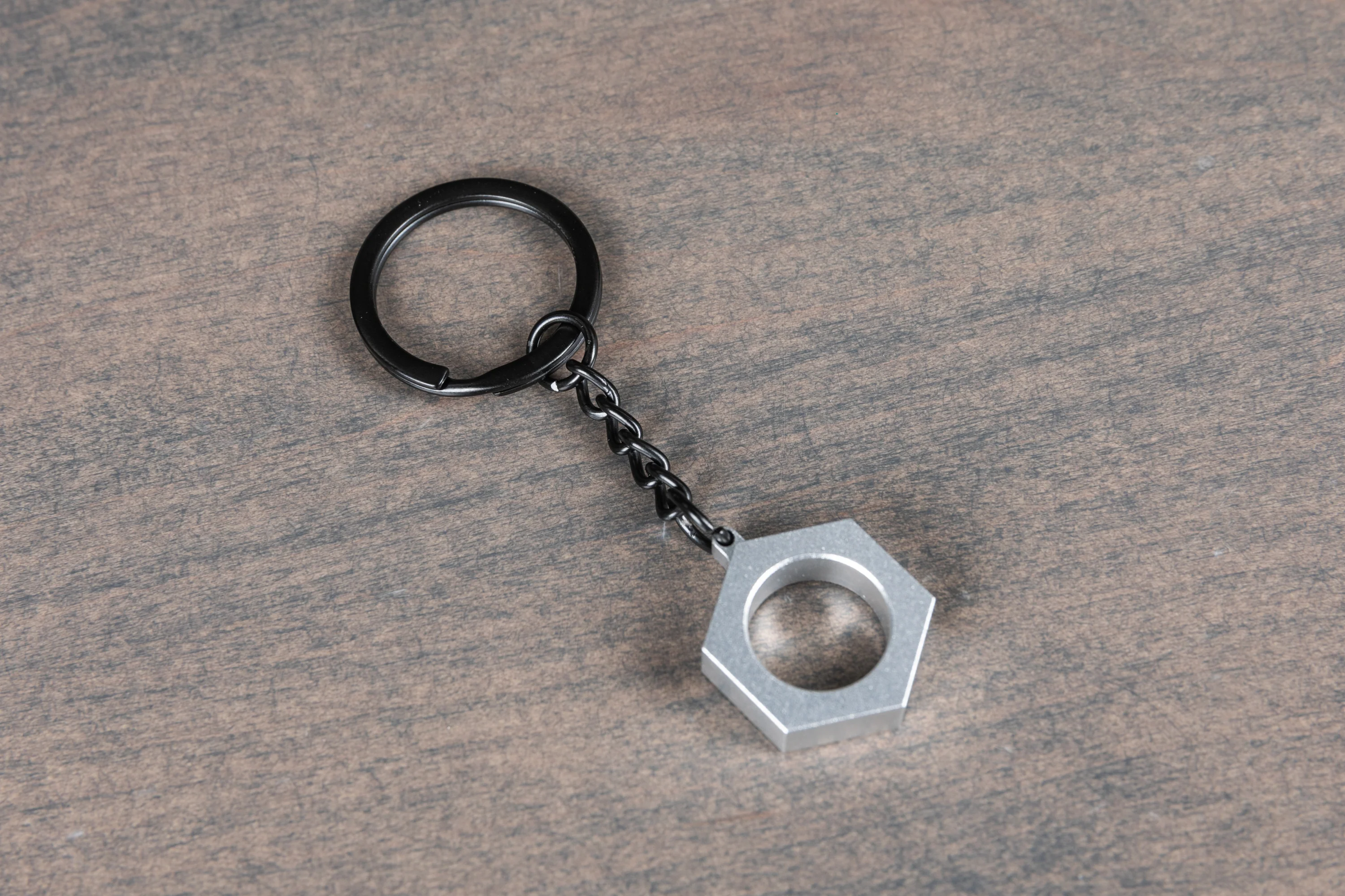 Aluminum Hex Keychain - Image 2