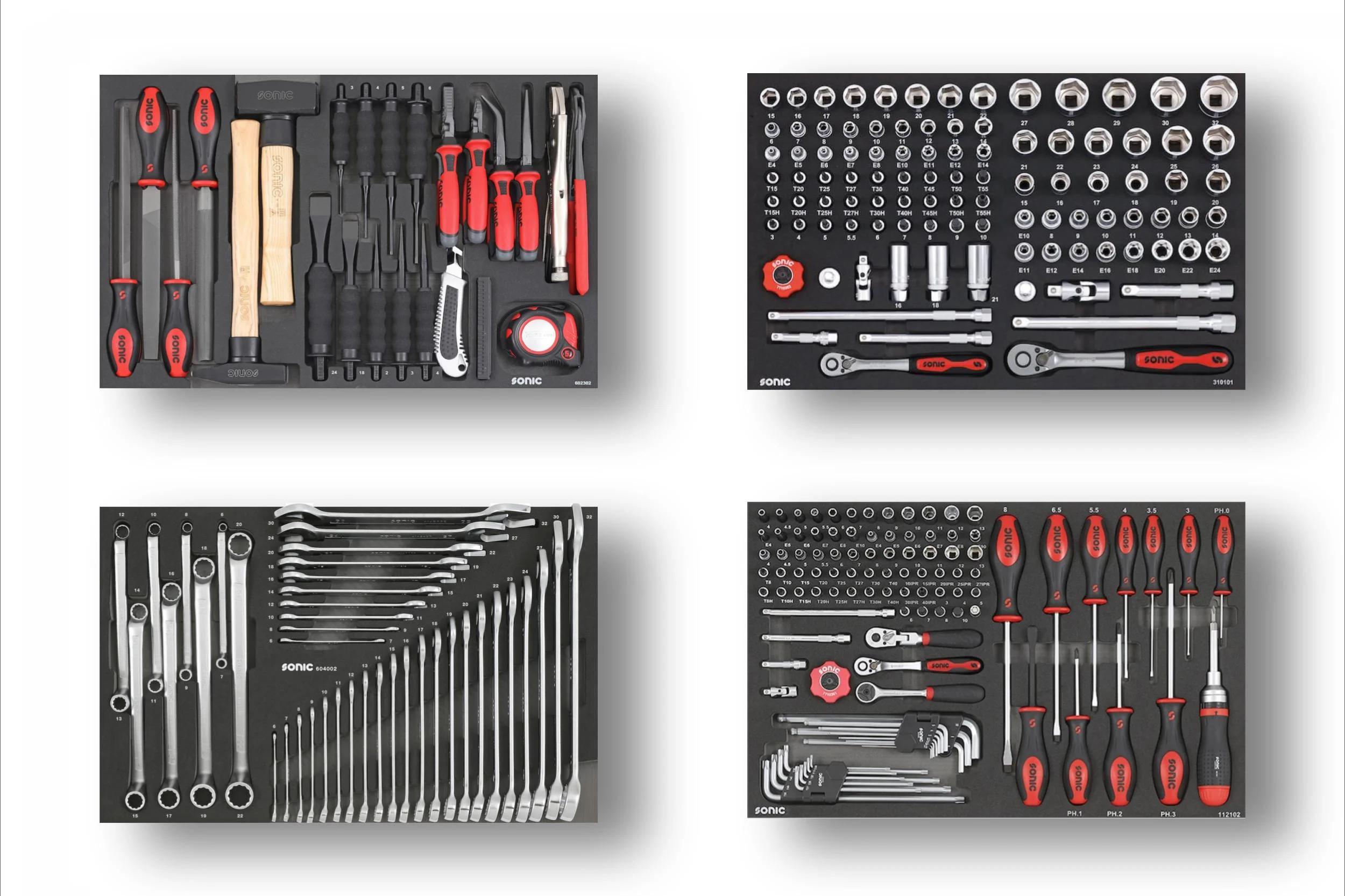 Basic Sonic Tools Foam Inlay Tool Package
