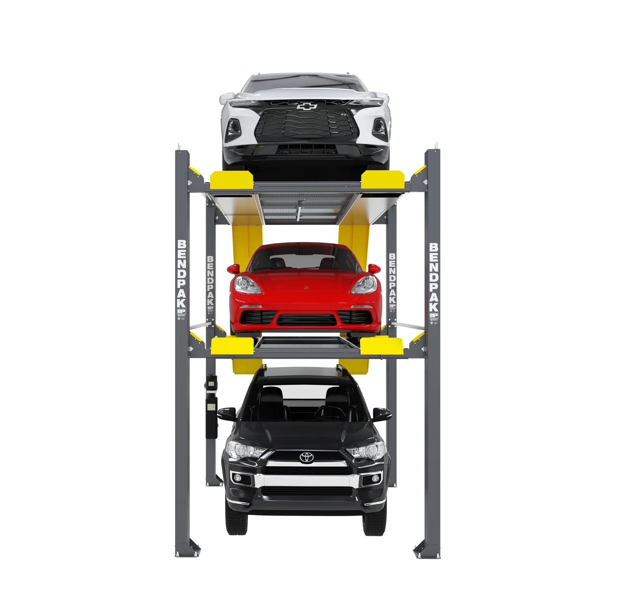 BendPak HD-973P Tri Level Parking Lift - Image 4