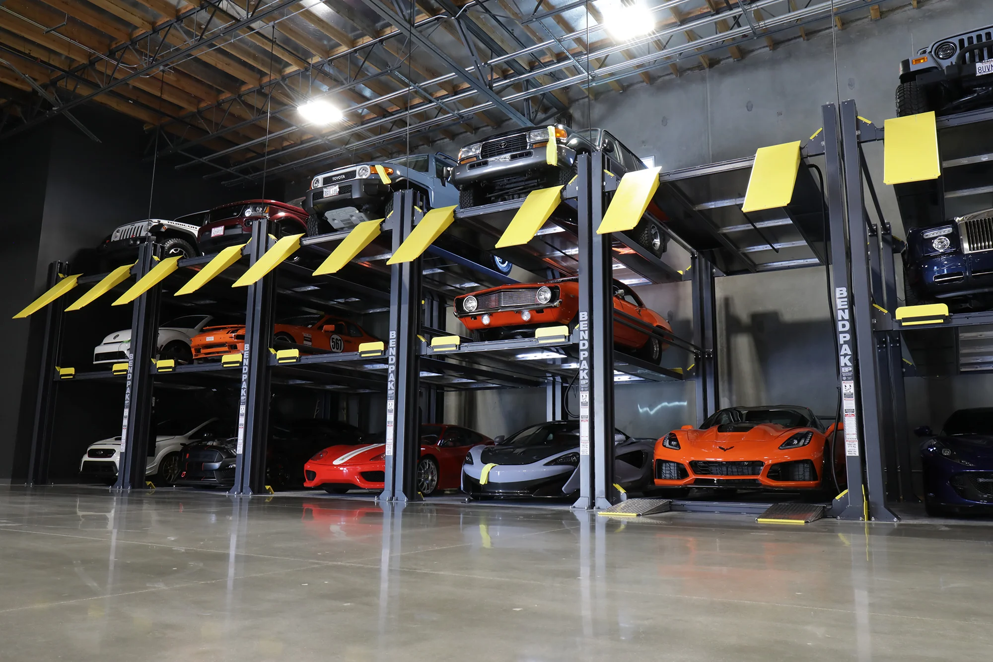 BendPak HD-973P Tri Level Parking Lift - Image 5