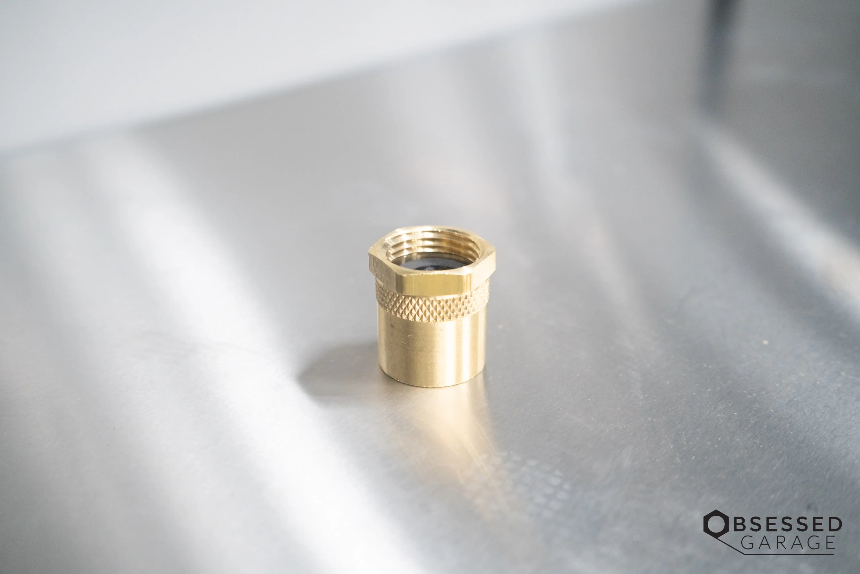 Brass 3/4" Female NPT to 3/4" Female GHT - Image 2