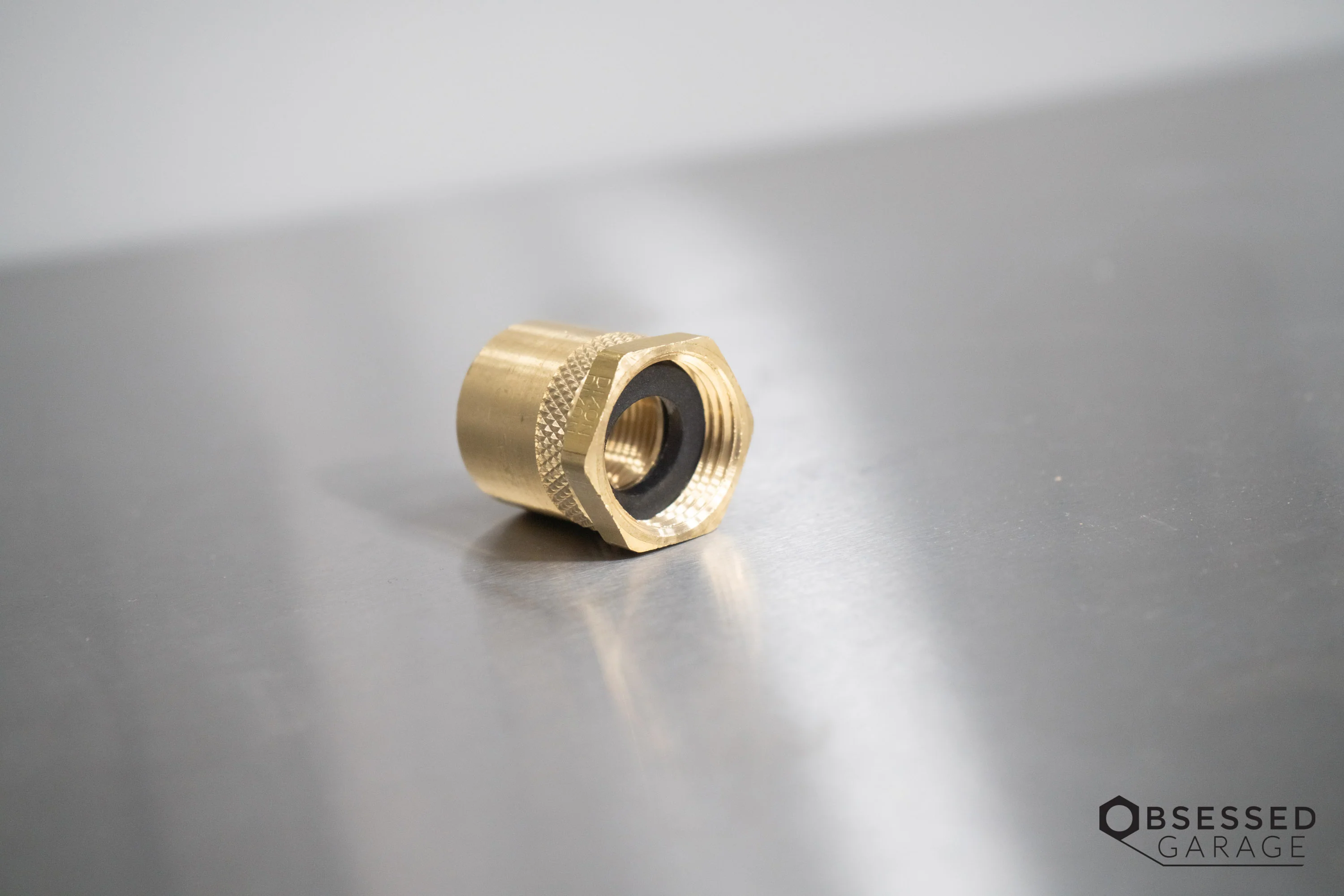 Brass 3/4" Female NPT to 3/4" Female GHT - Image 4