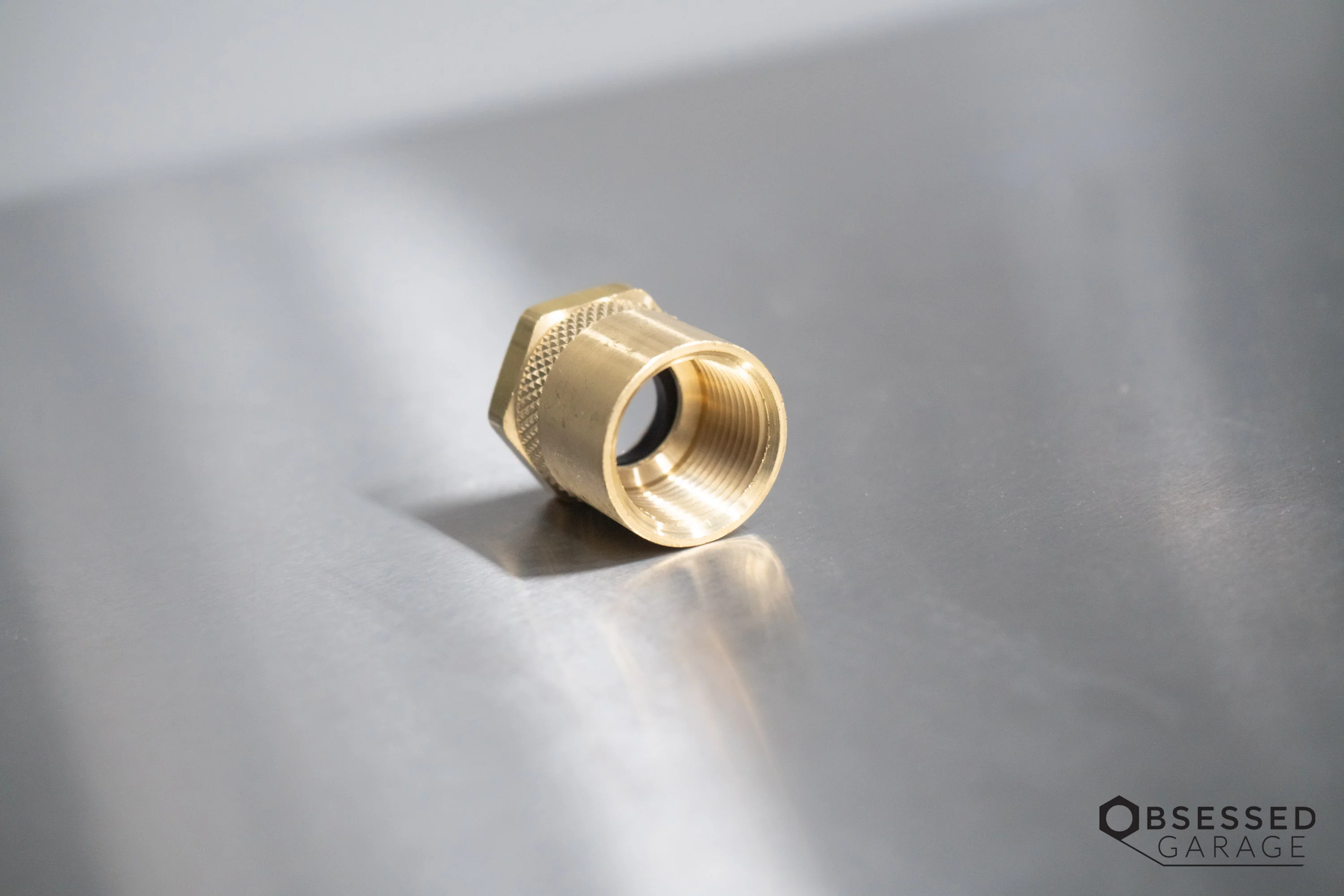 Brass 3/4" Female NPT to 3/4" Female GHT - Image 5