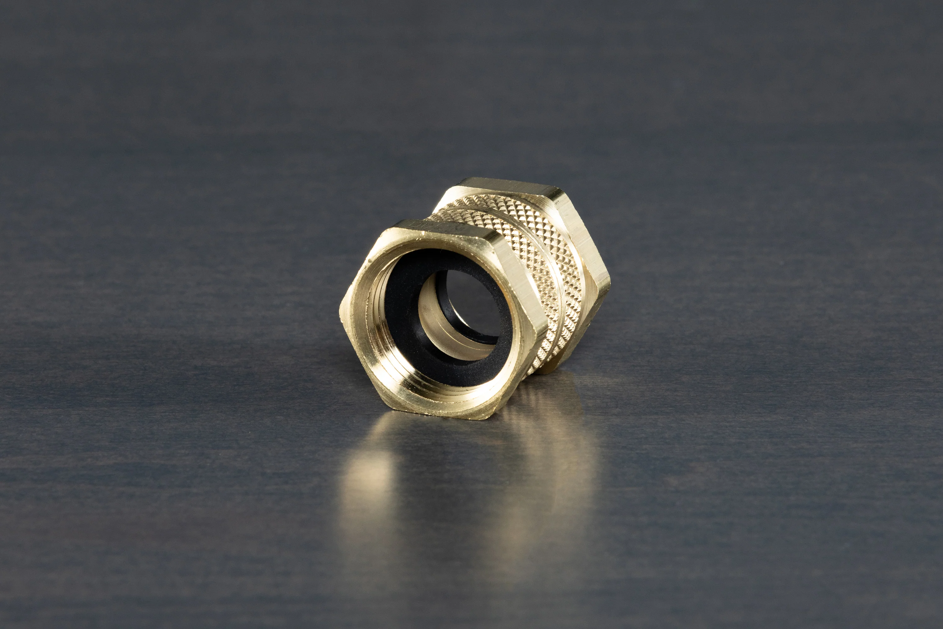 Brass 3/4" Female GHT to 3/4" Female GHT - Image 3