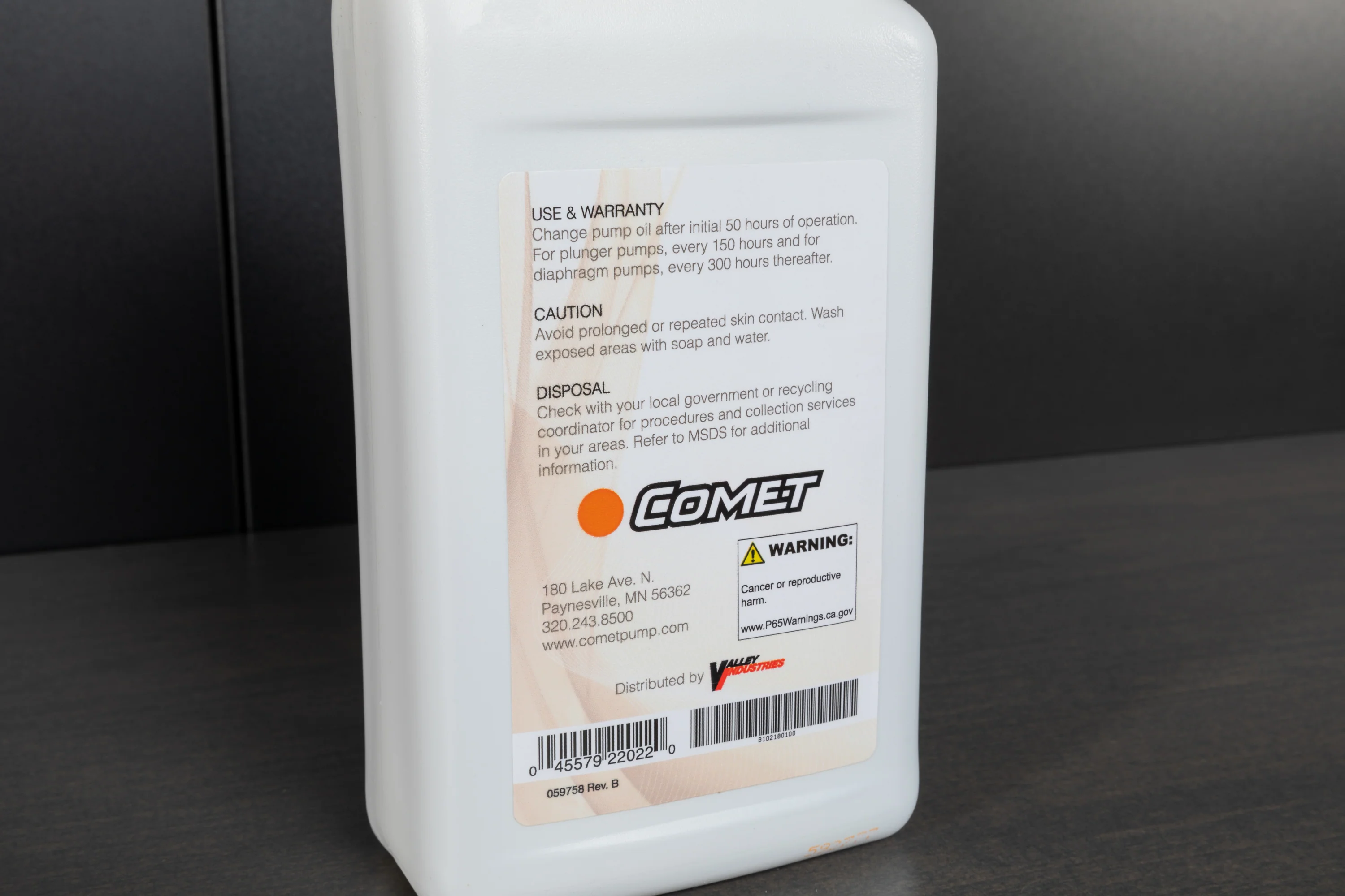 Comet Pump Oil - Image 3