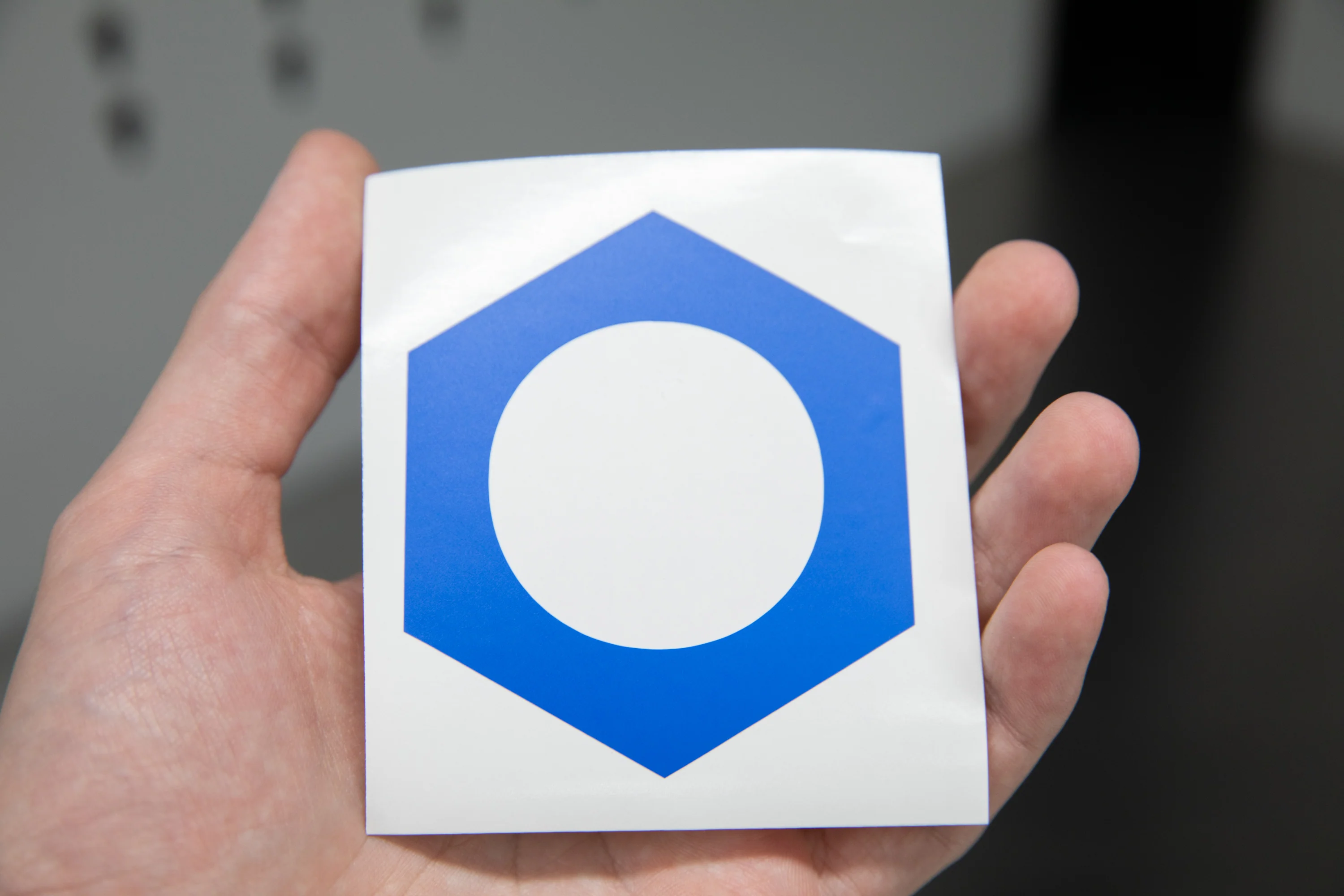 Die-Cut Vinyl Hex Logo Decal - Image 14