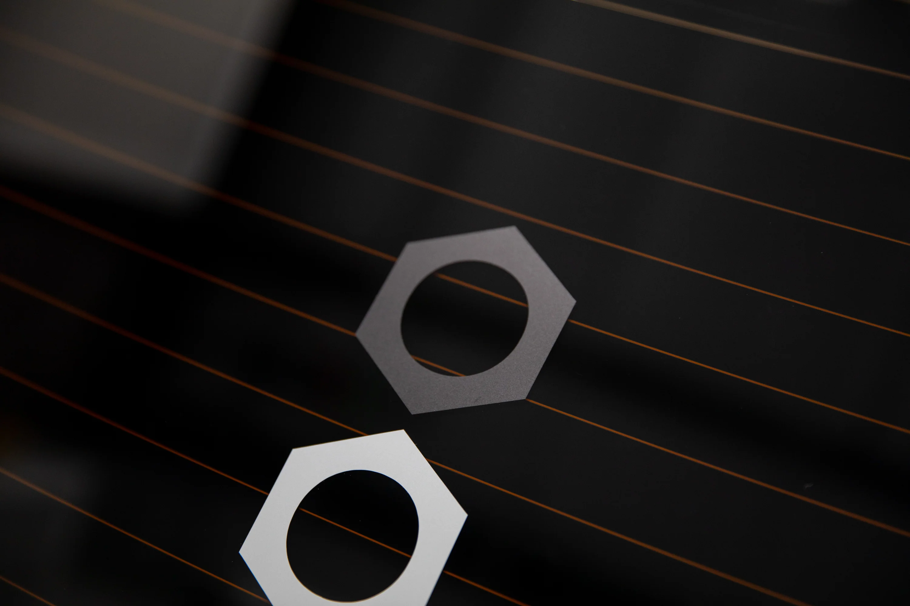 Die-Cut Vinyl Hex Logo Decal - Image 3