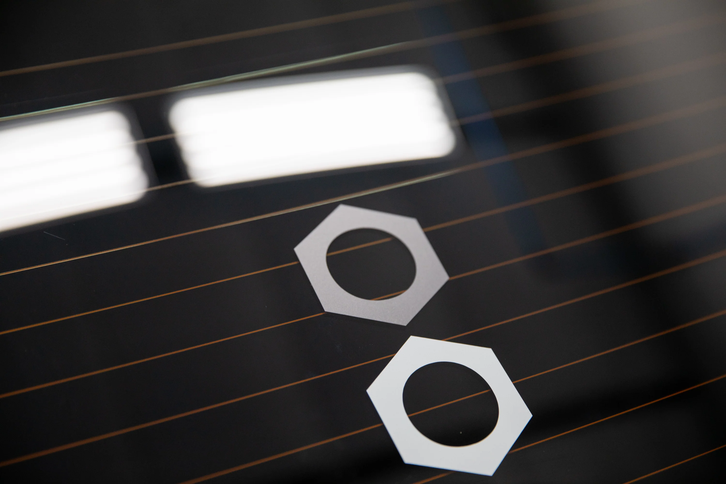 Die-Cut Vinyl Hex Logo Decal - Image 4