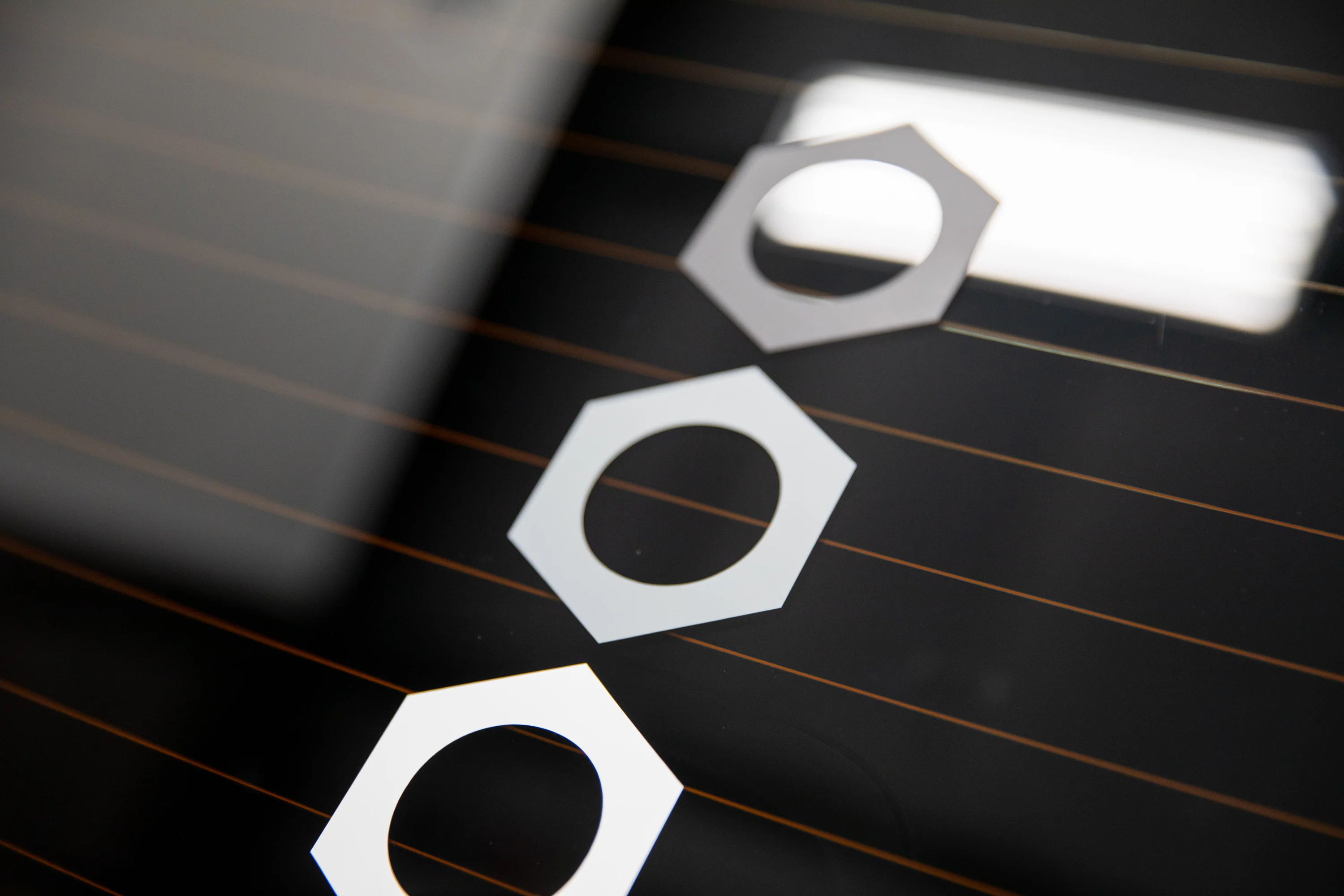 Die-Cut Vinyl Hex Logo Decal - Image 5