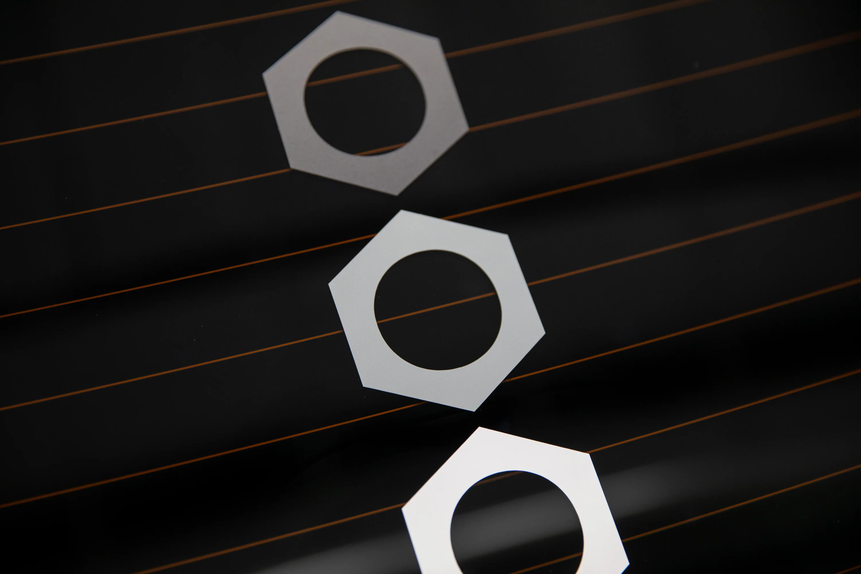 Die-Cut Vinyl Hex Logo Decal - Image 6