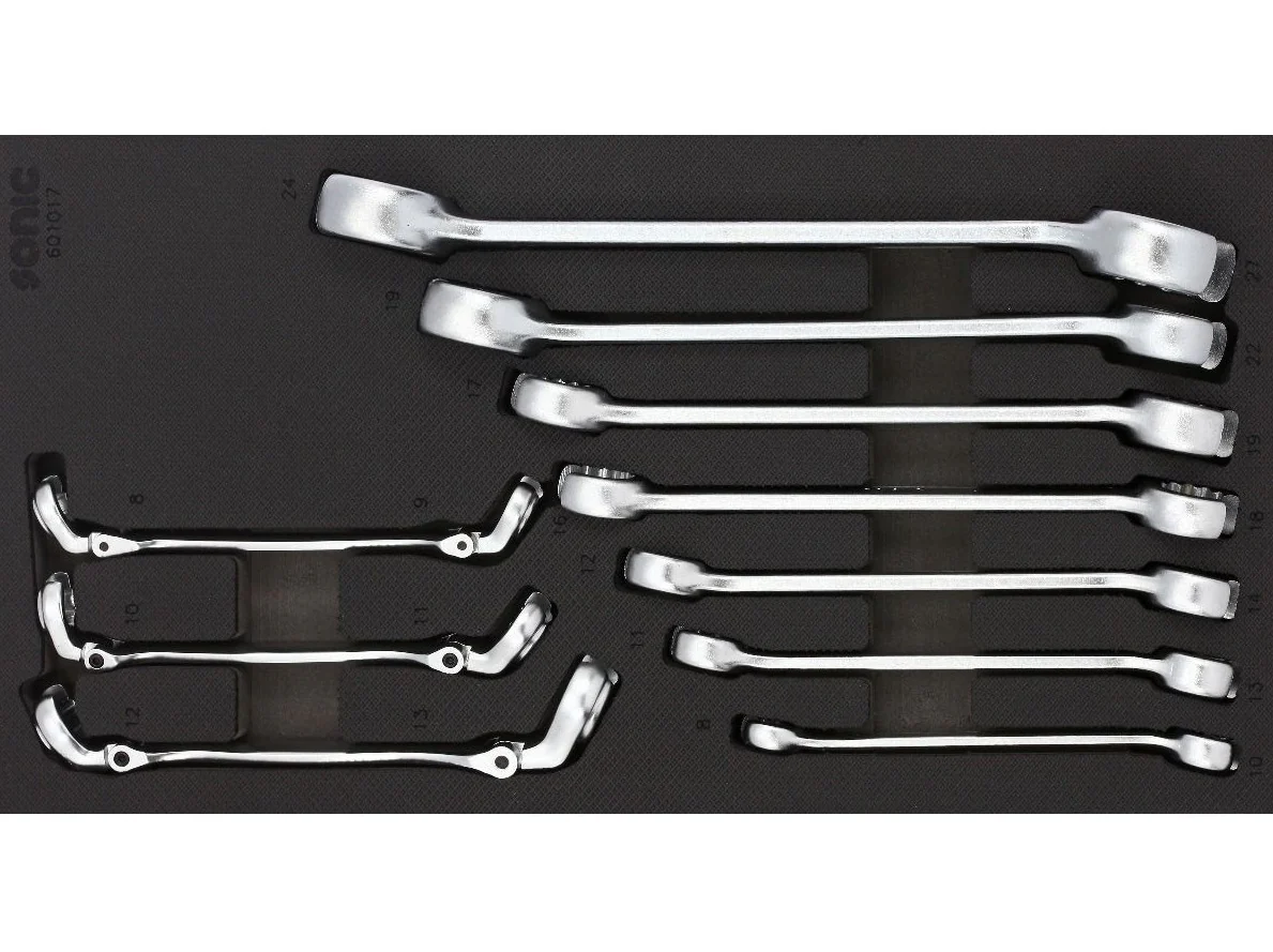 Sonic Foam System - Flare Nut Wrench Set - 10 Pieces - 1/3 (Small)