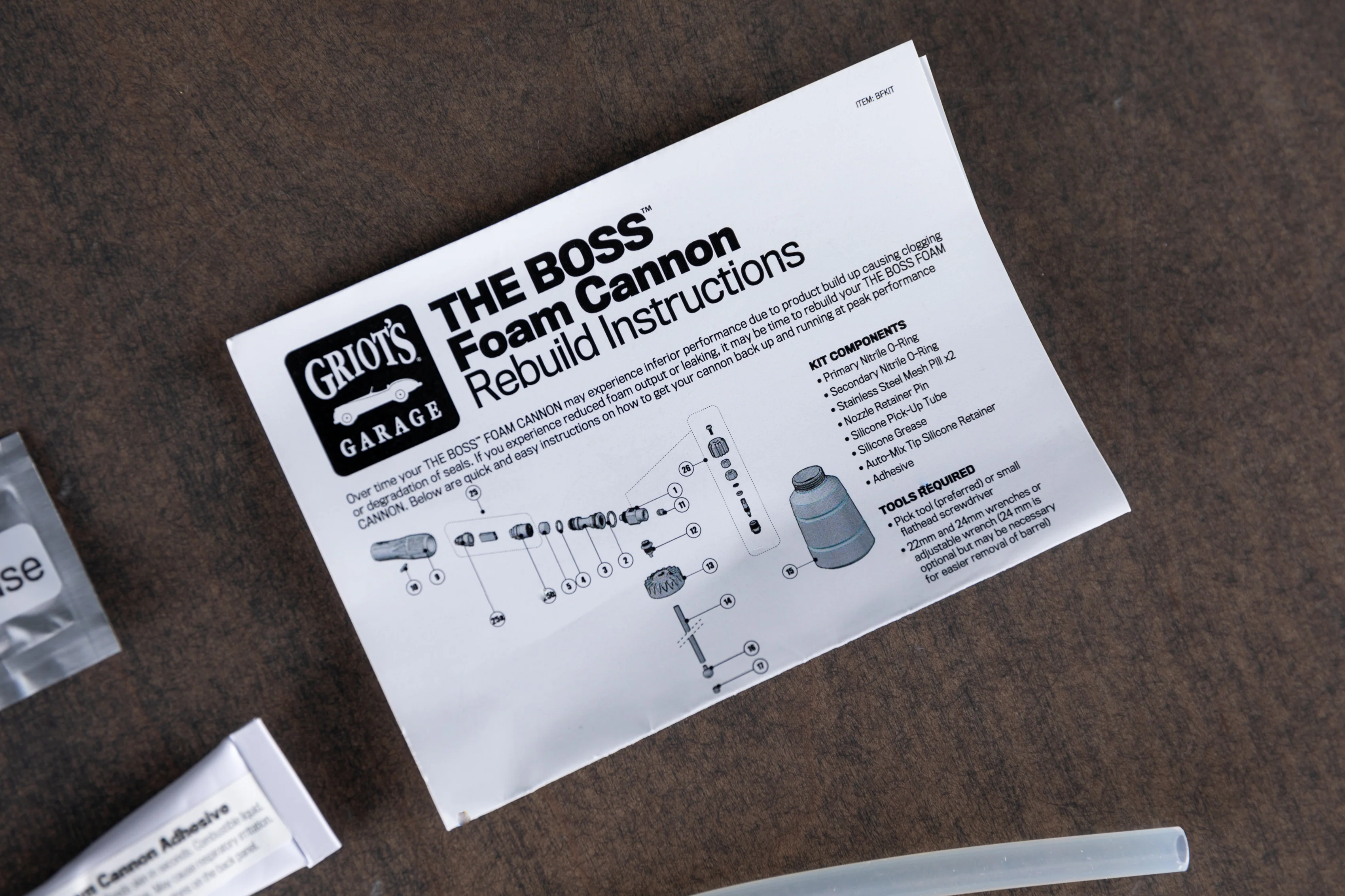 Griot's Garage The Boss Foam Cannon Rebuild Kit - Image 6
