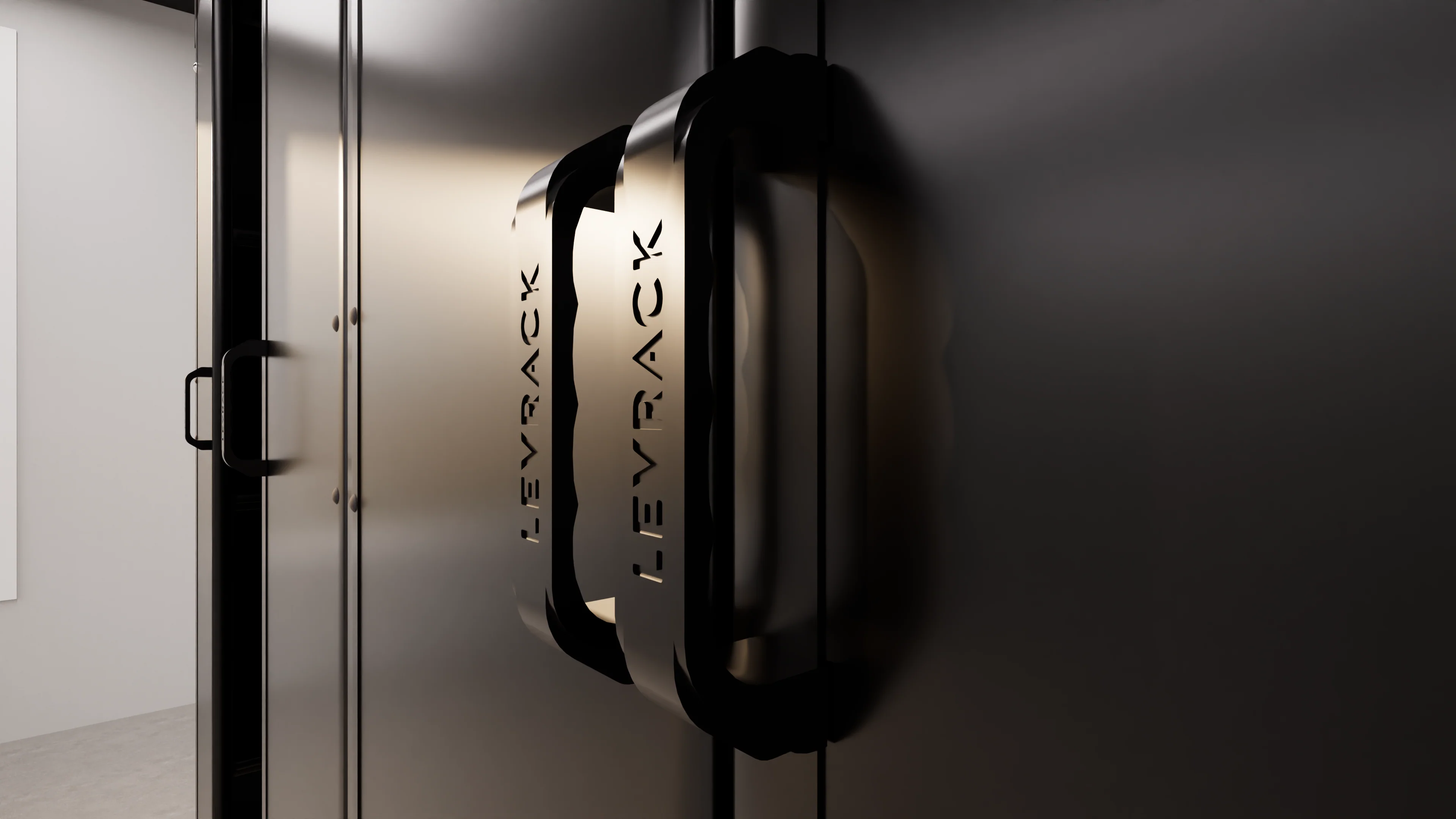 Levrack Storage Solution - Obsessed Garage Edition - Black With Black Handles - Image 8