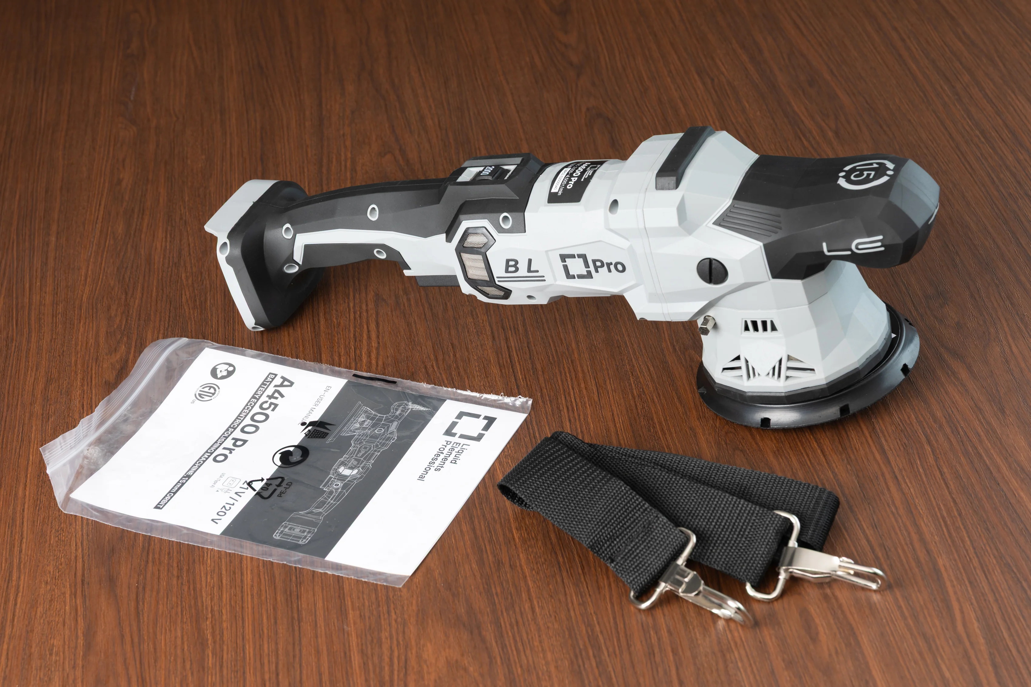 Liquid Elements A4500 Pro 5 Inch Battery Powered Polisher - Image 3