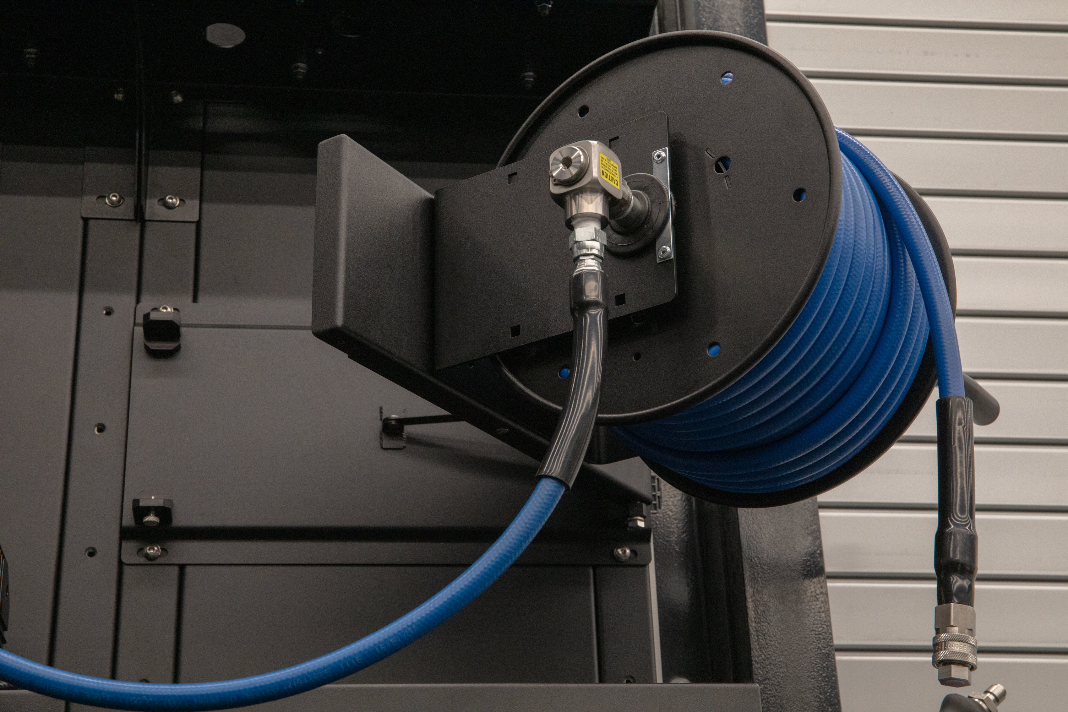 Obsessed Garage 18" Pivoting Hose Reel Wall Mount Bracket - Image 3