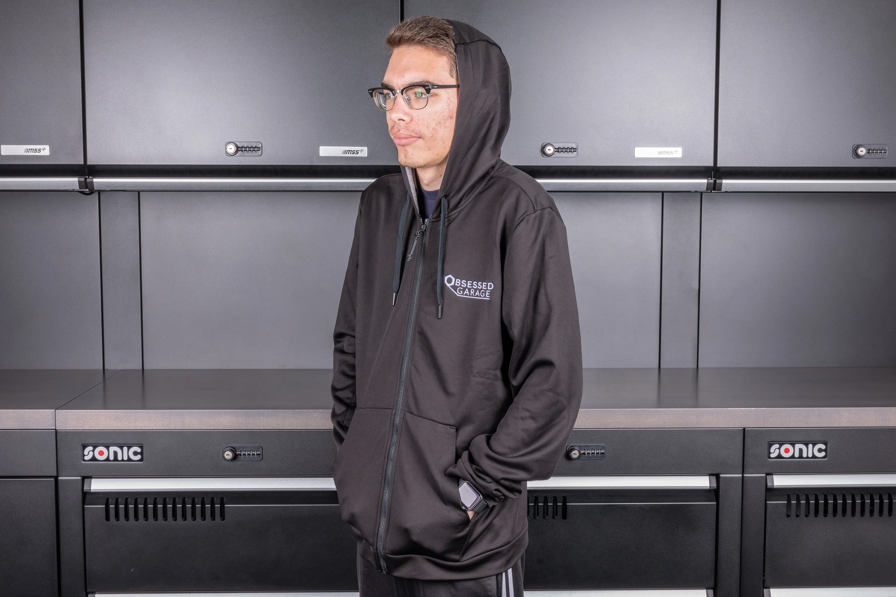 Obsessed Garage Halifax Zip-Up Hoodie - Image 11