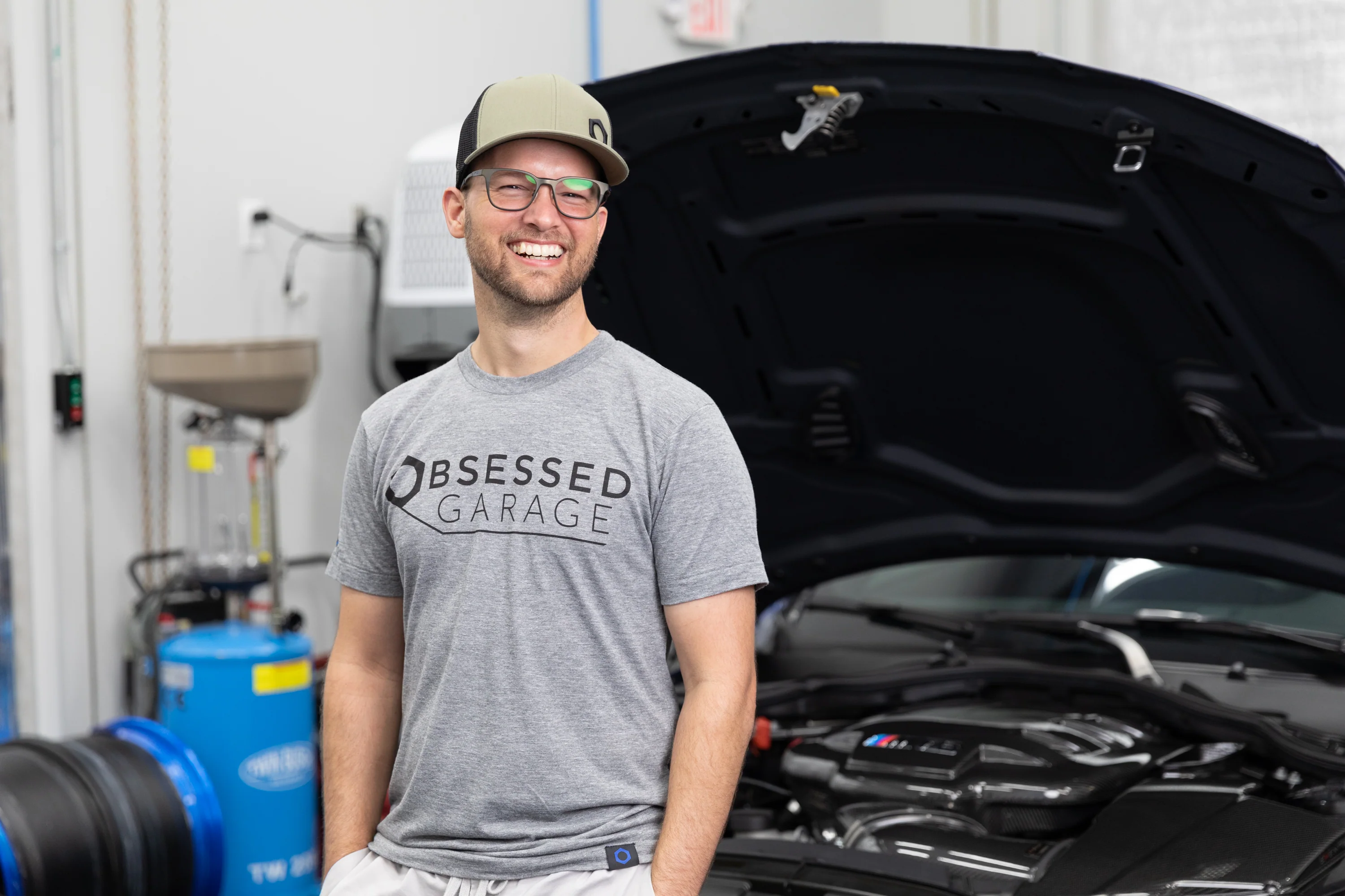 Obsessed Garage Logo Shirt - Image 21