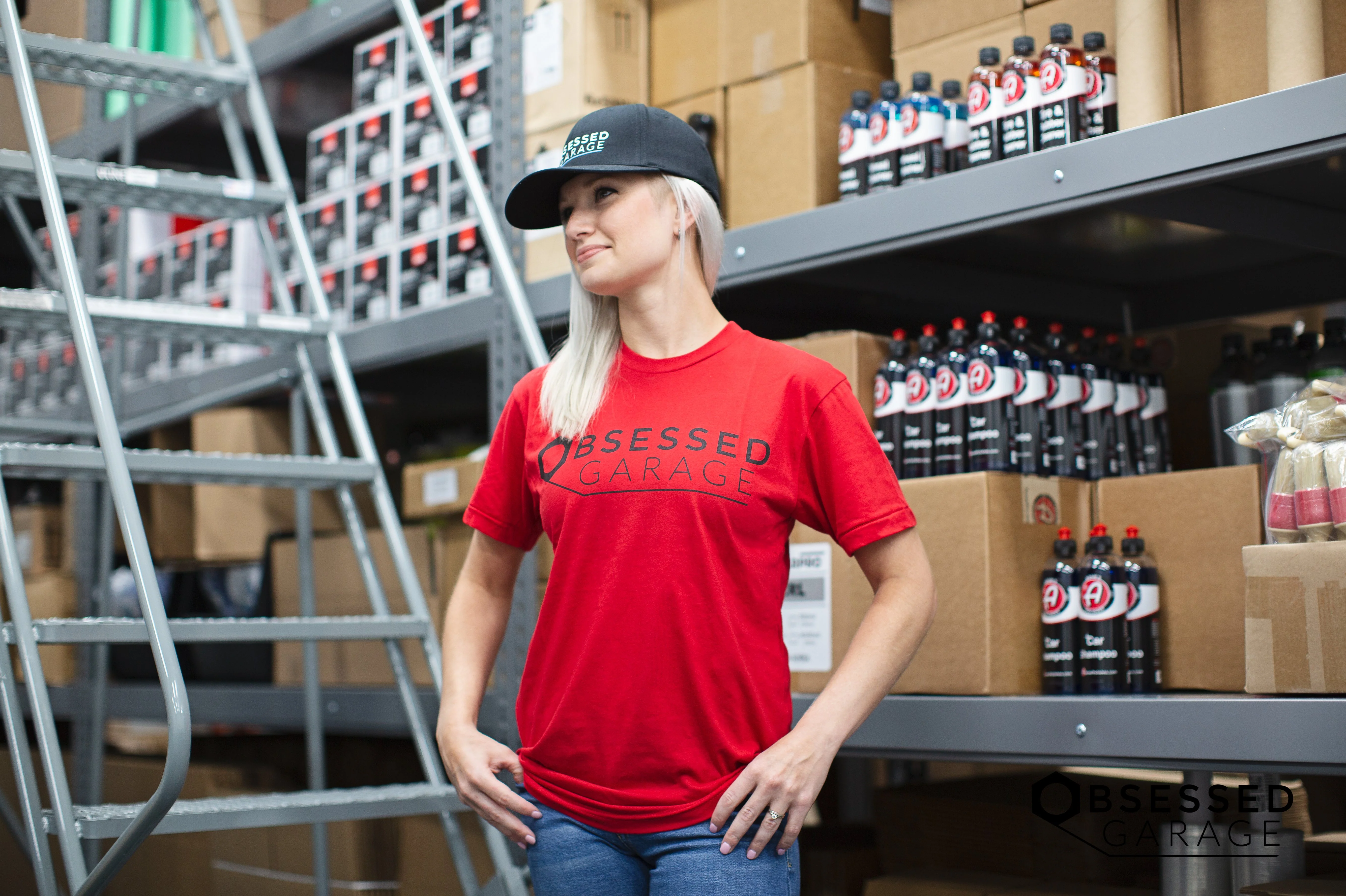 Obsessed Garage Logo Shirt - Image 23