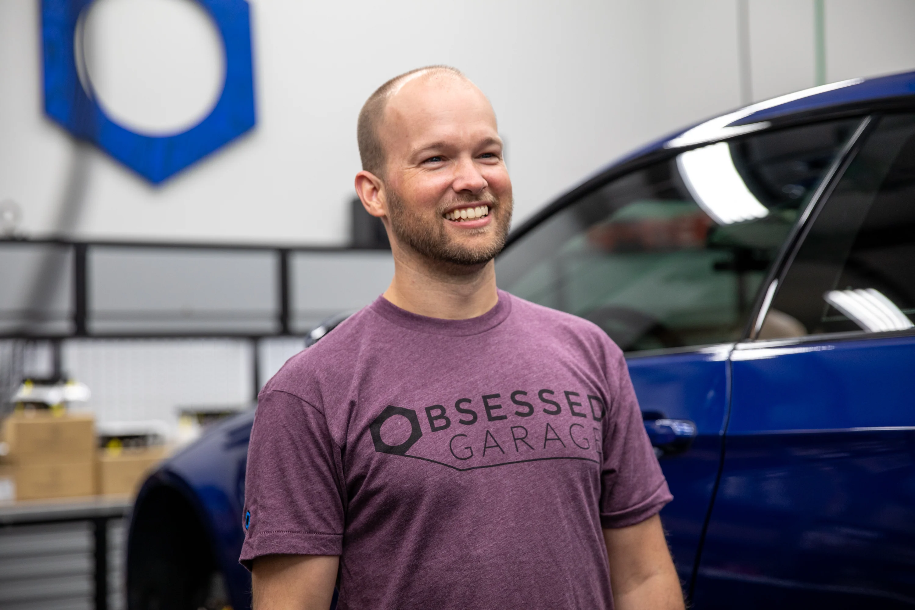 Obsessed Garage Logo Shirt - Image 43