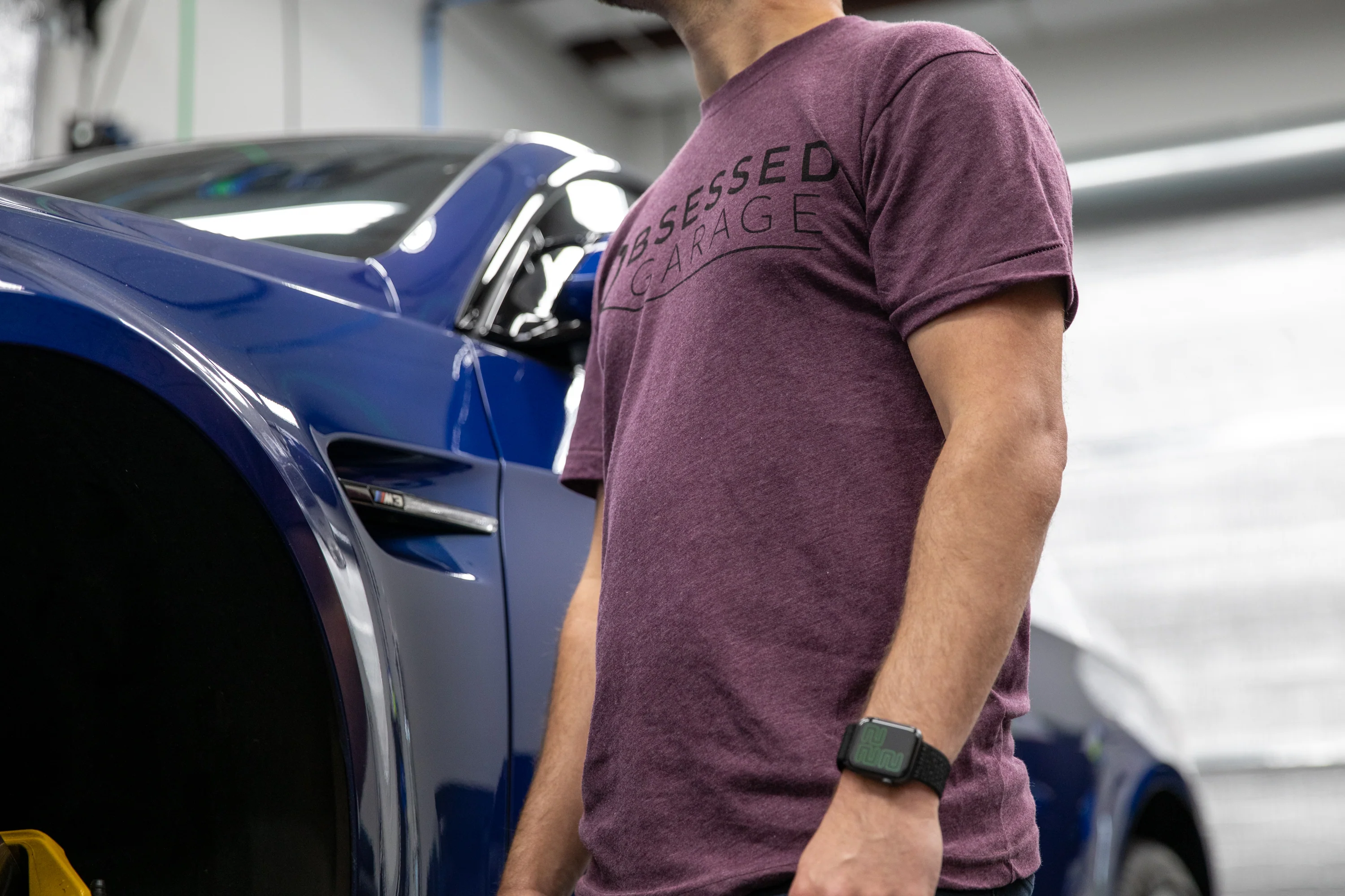 Obsessed Garage Logo Shirt - Image 49