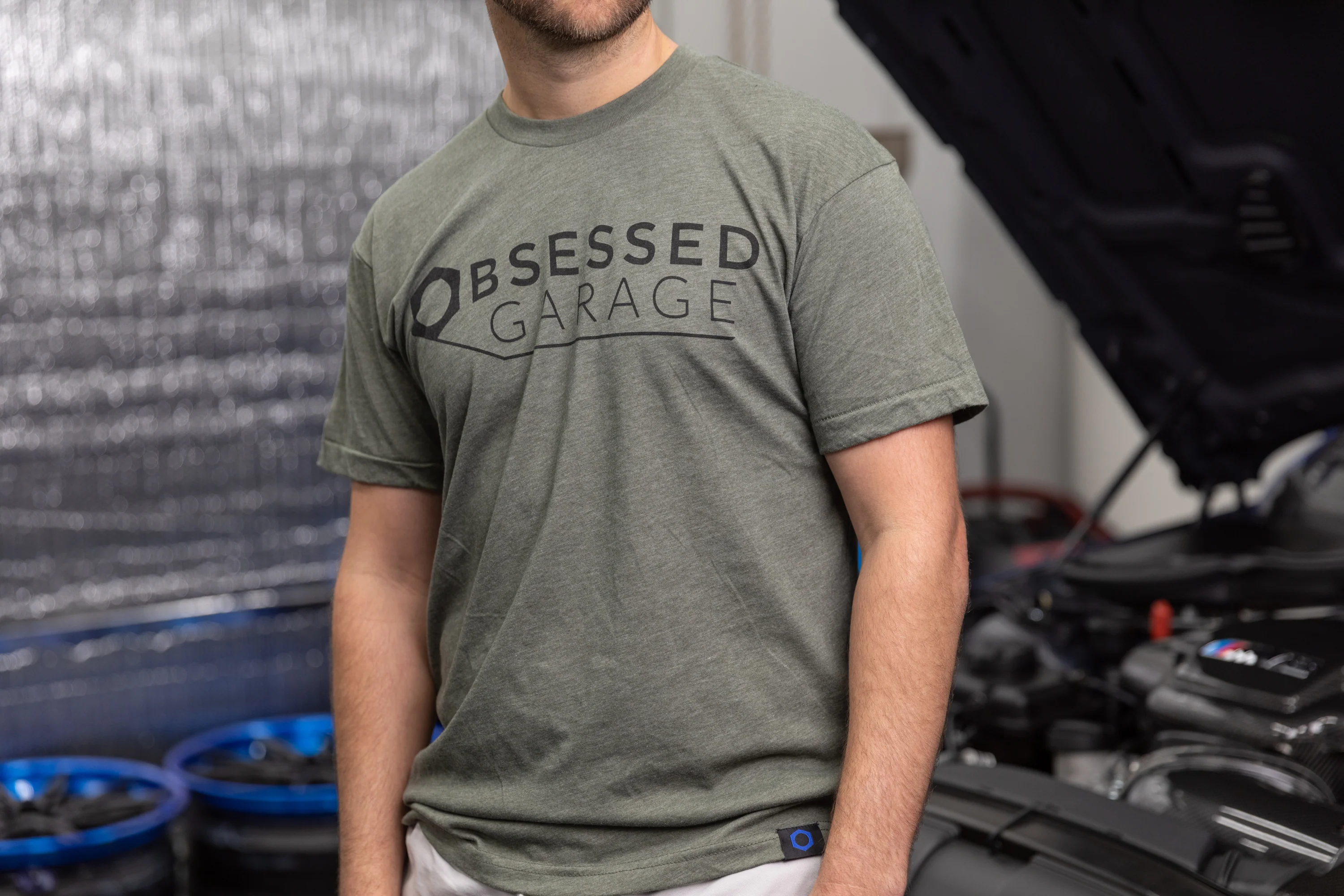 Obsessed Garage Logo Shirt - Image 56