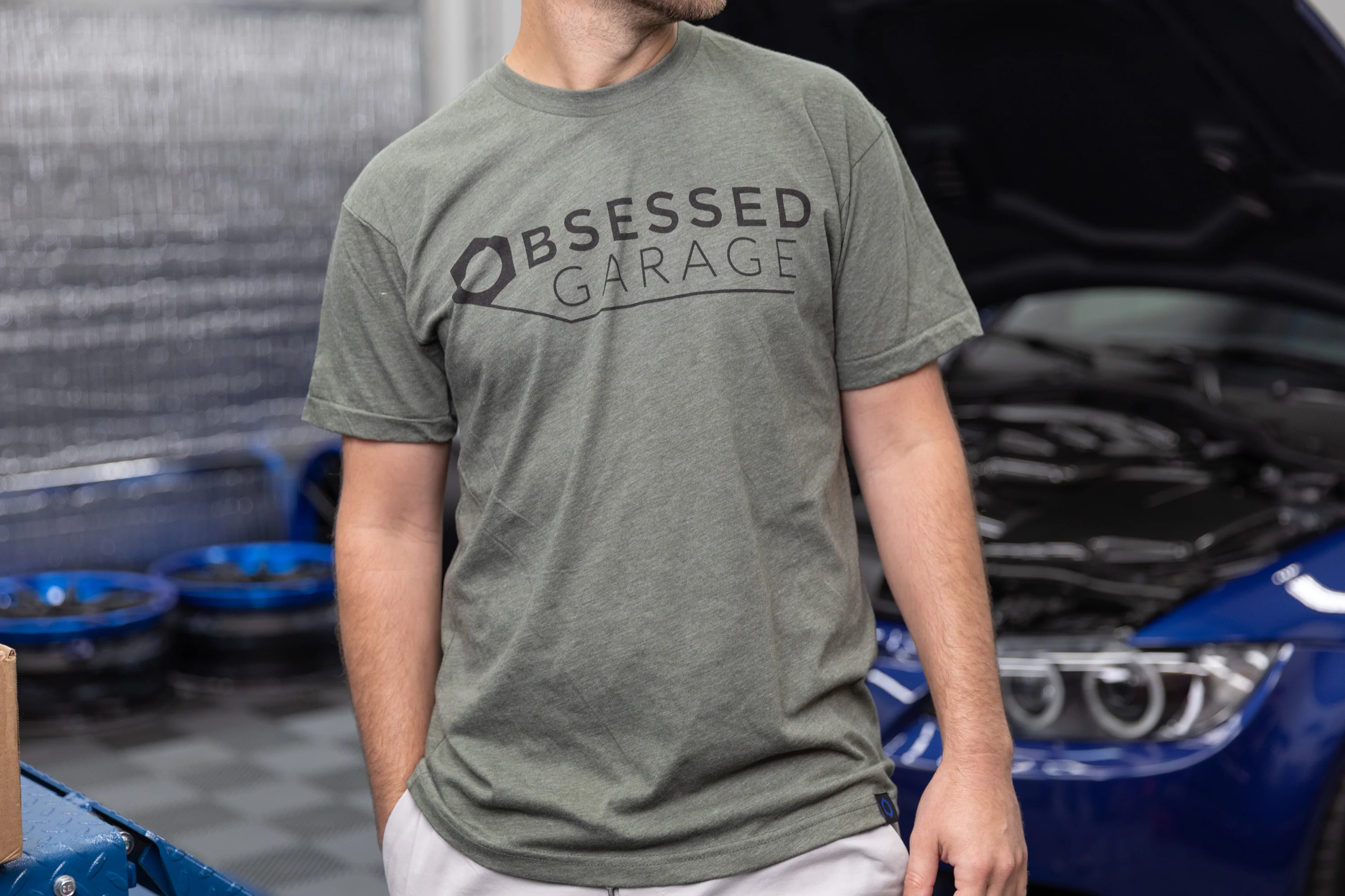 Obsessed Garage Logo Shirt - Image 57
