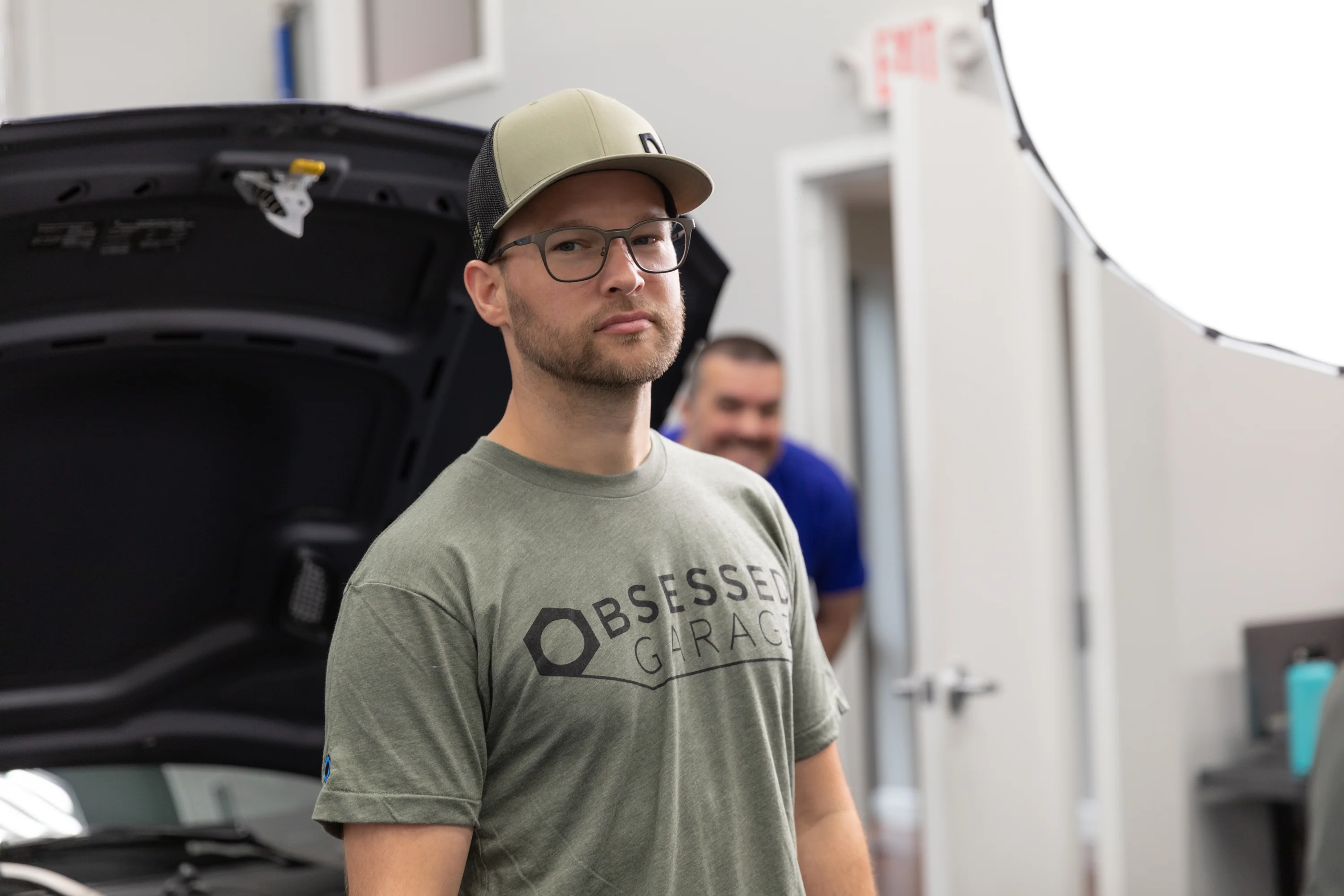 Obsessed Garage Logo Shirt - Image 58