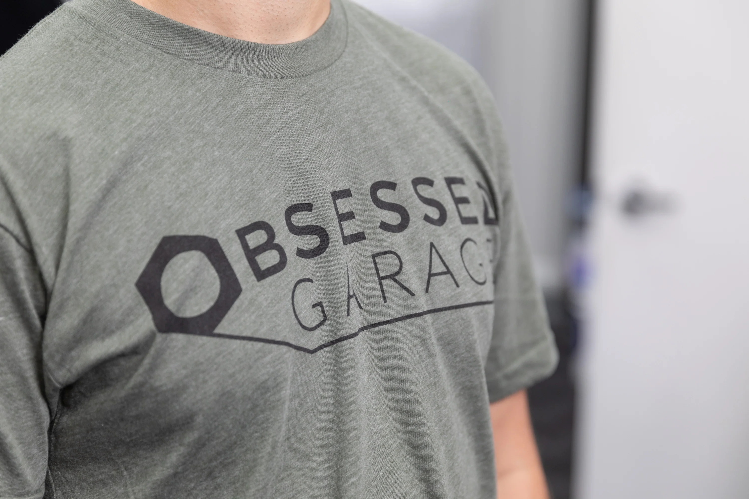 Obsessed Garage Logo Shirt - Image 59