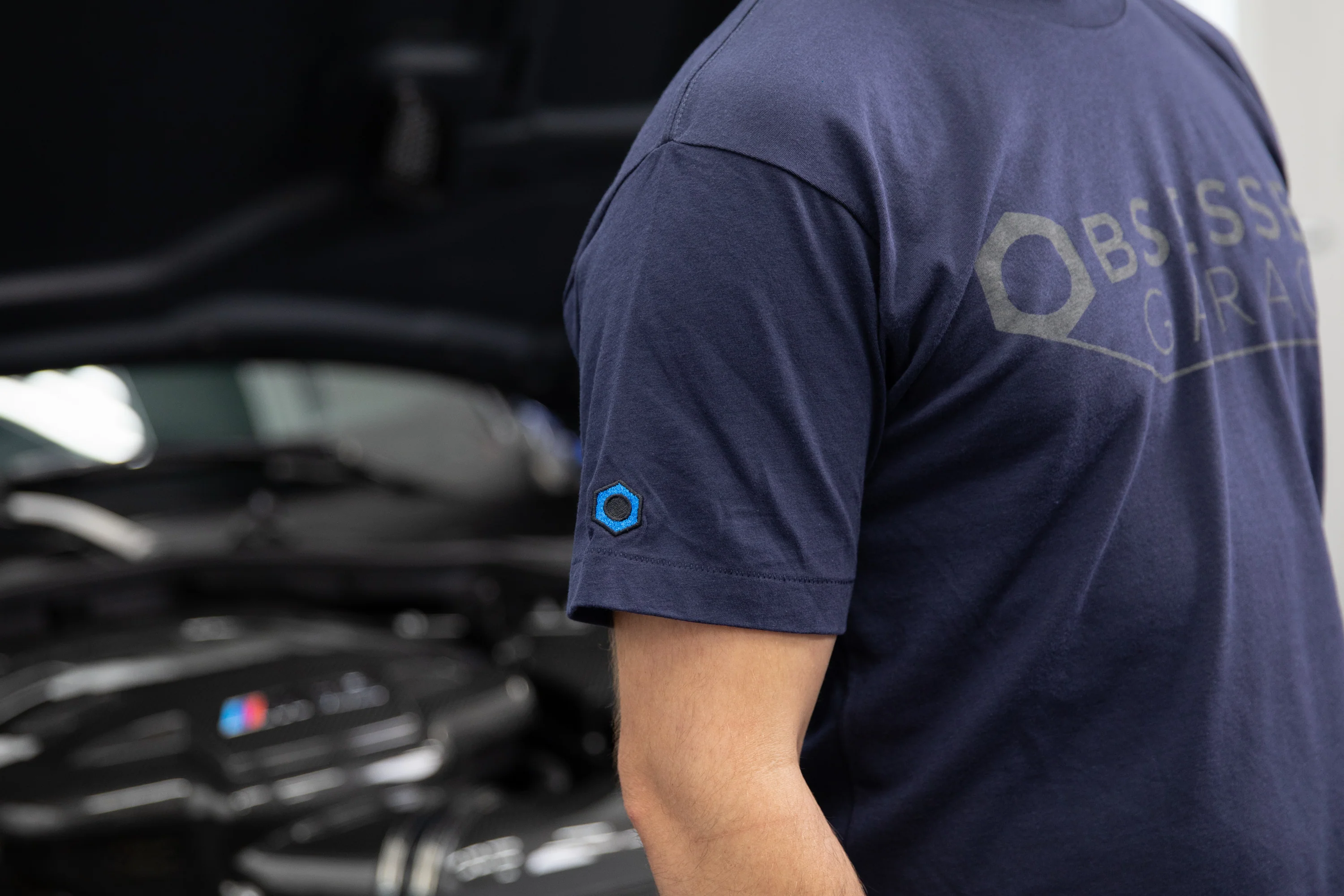 Obsessed Garage Logo Shirt - Image 7