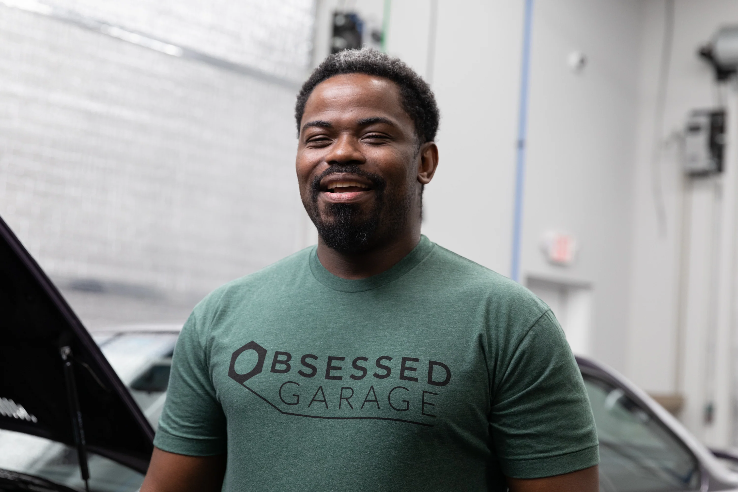 Obsessed Garage Logo Shirt - Image 75