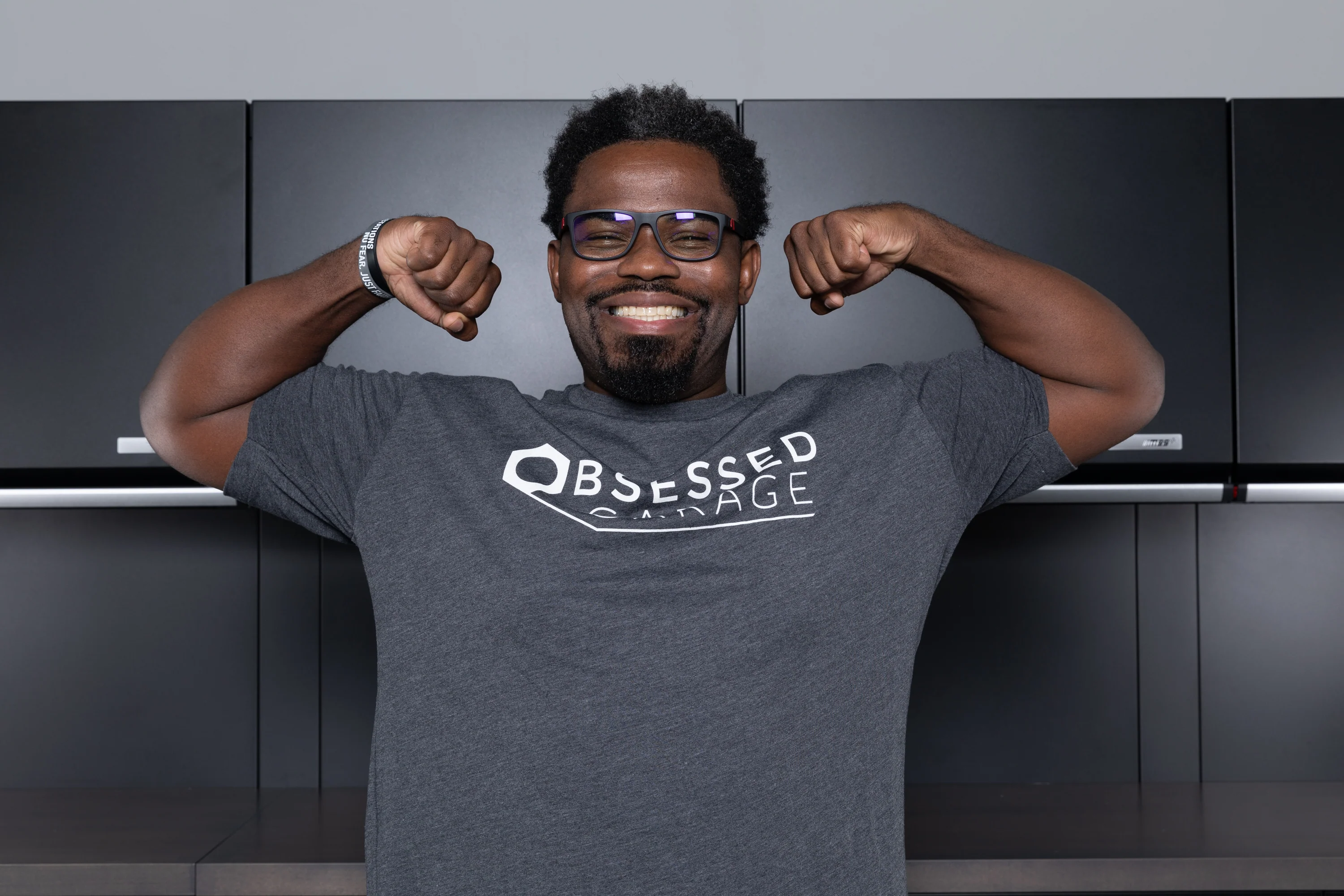 Obsessed Garage Logo Shirt - Image 82