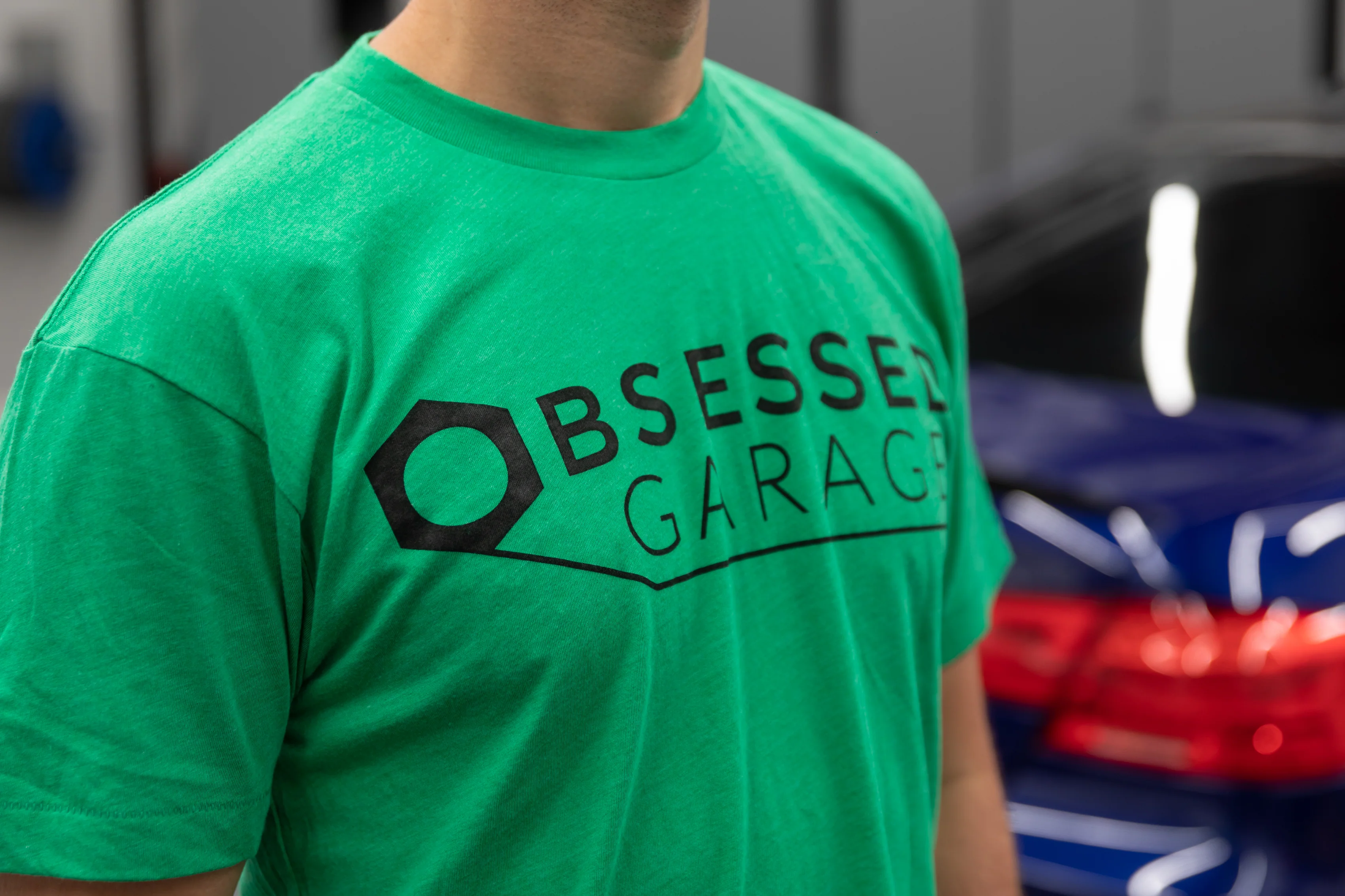 Obsessed Garage Logo Shirt - Image 87