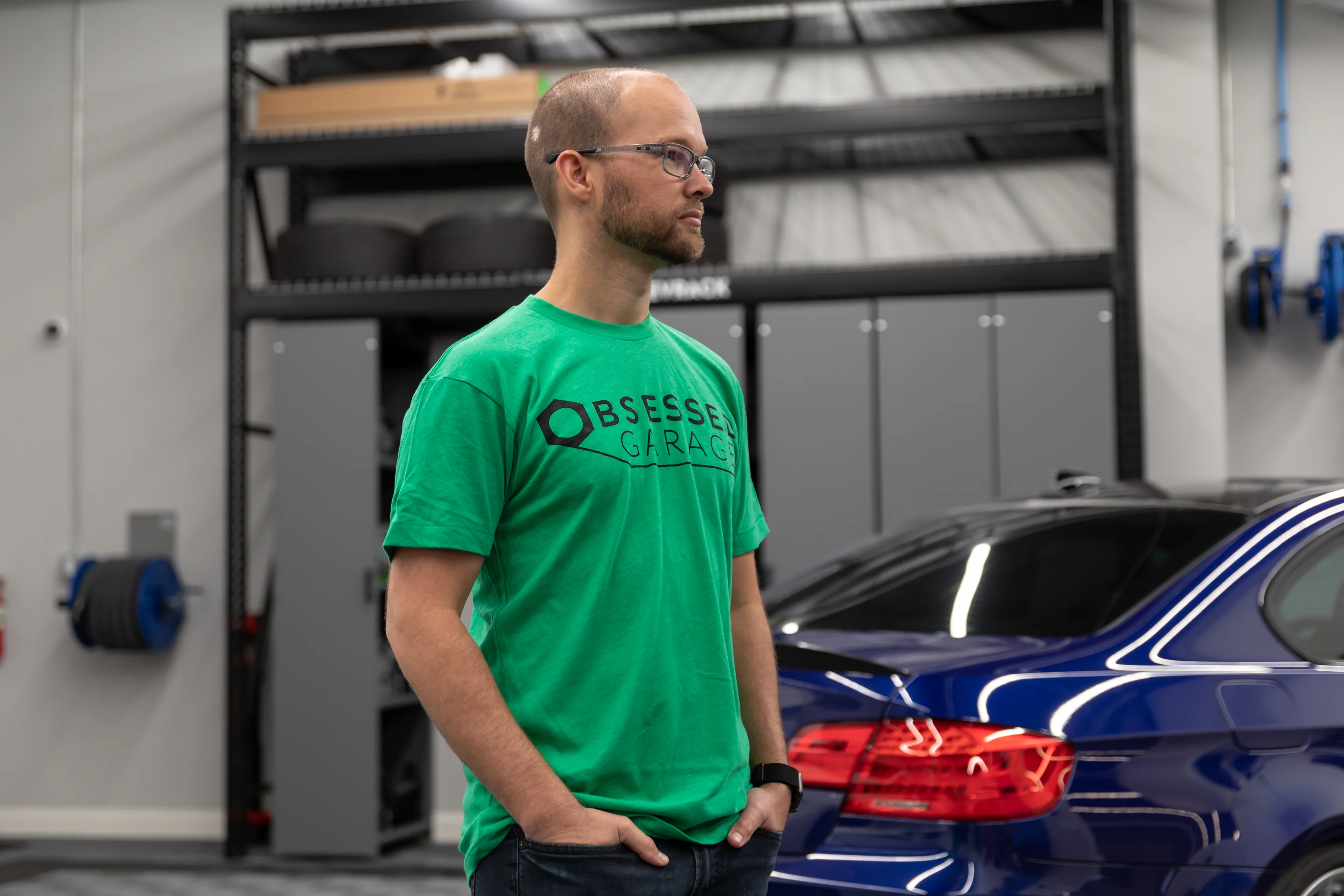 Obsessed Garage Logo Shirt - Image 89