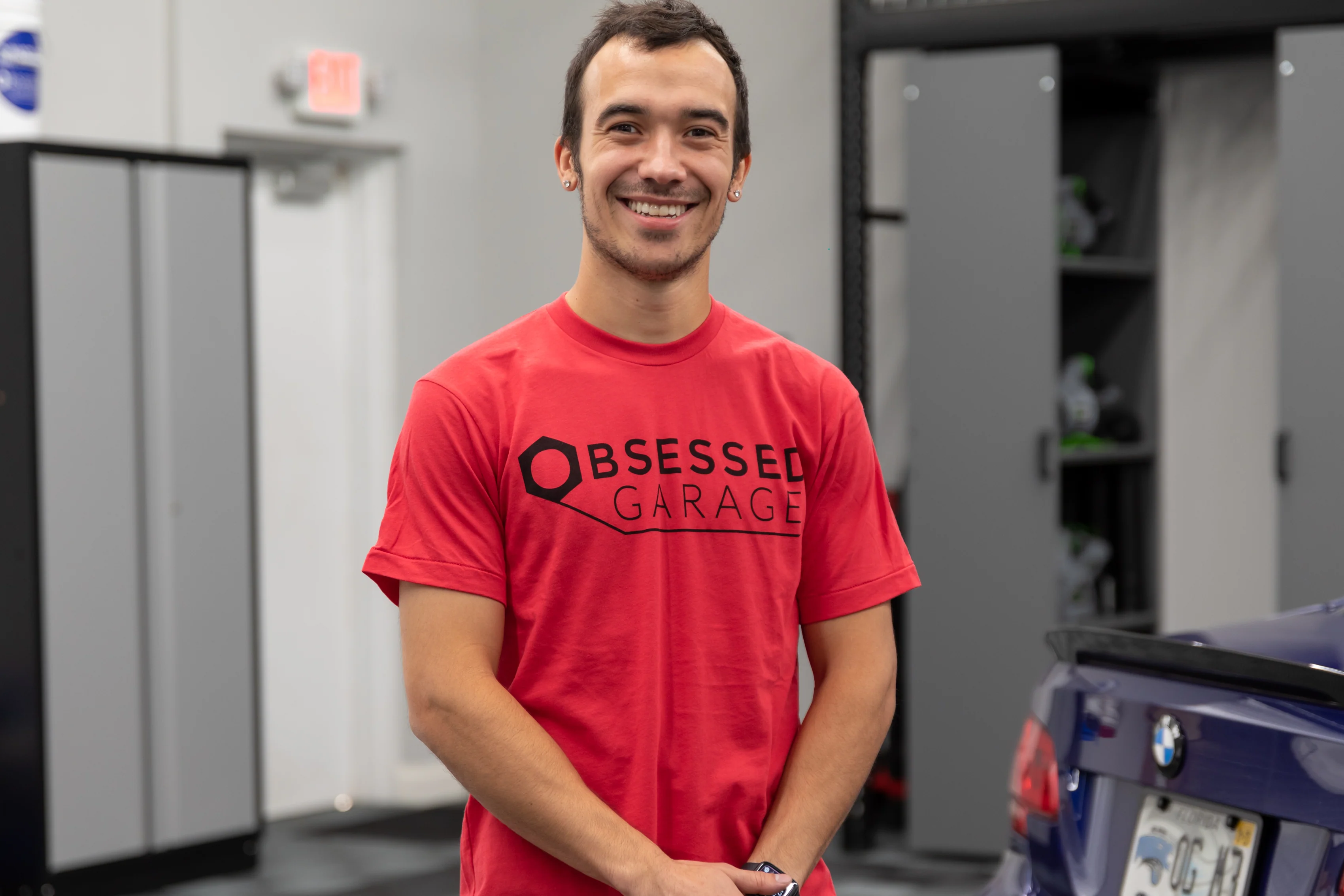 Obsessed Garage Logo Shirt - Image 98
