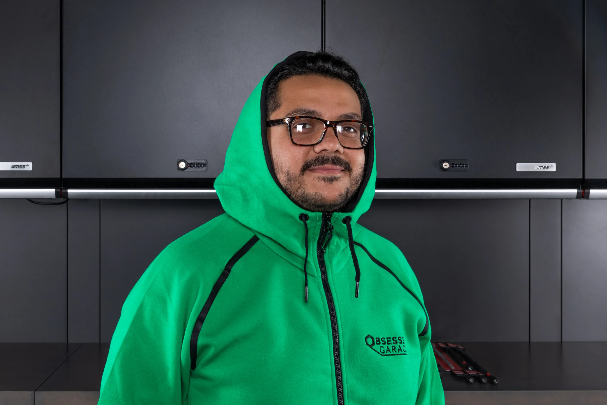 Obsessed Garage Reflex Zip-Up Hoodie - Image 10