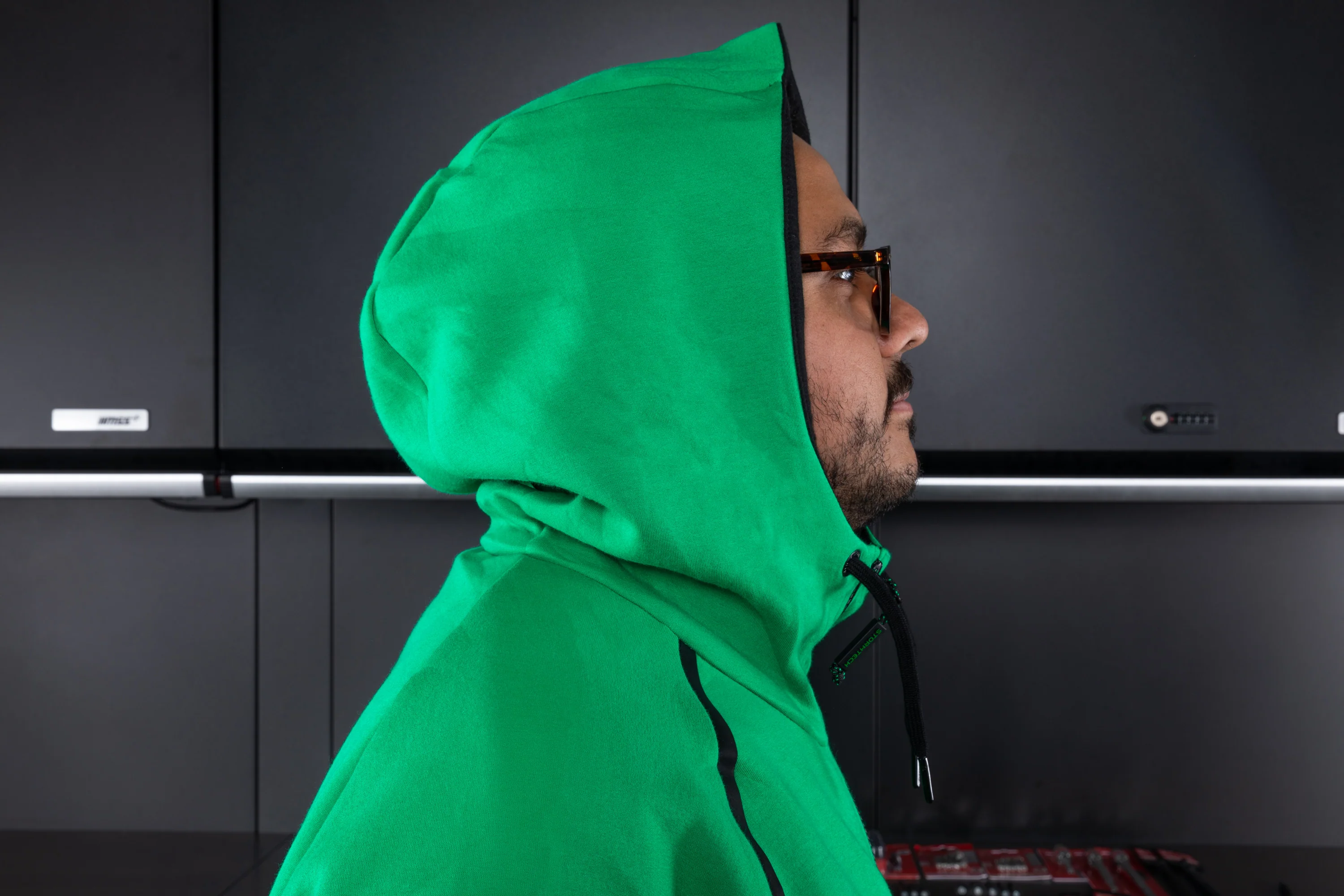 Obsessed Garage Reflex Zip-Up Hoodie - Image 6