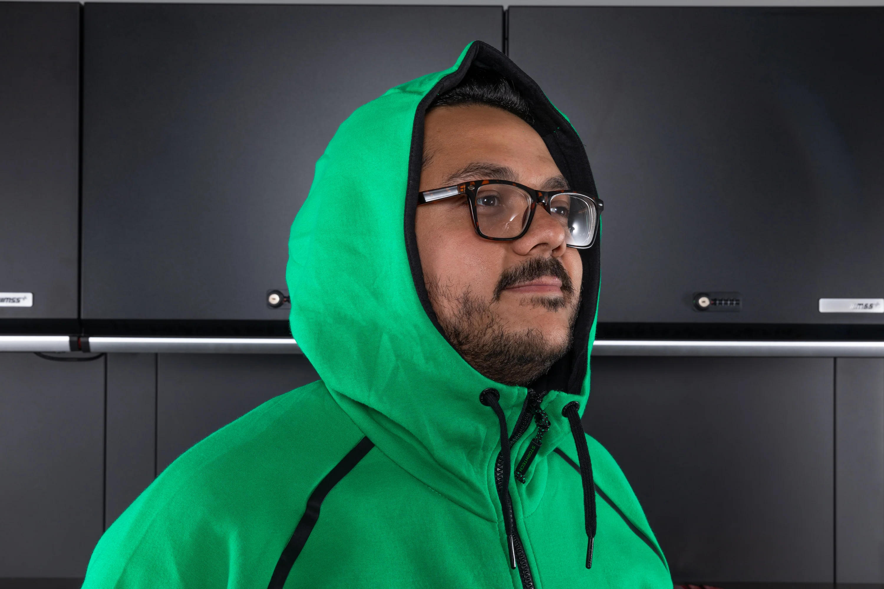 Obsessed Garage Reflex Zip-Up Hoodie - Image 7