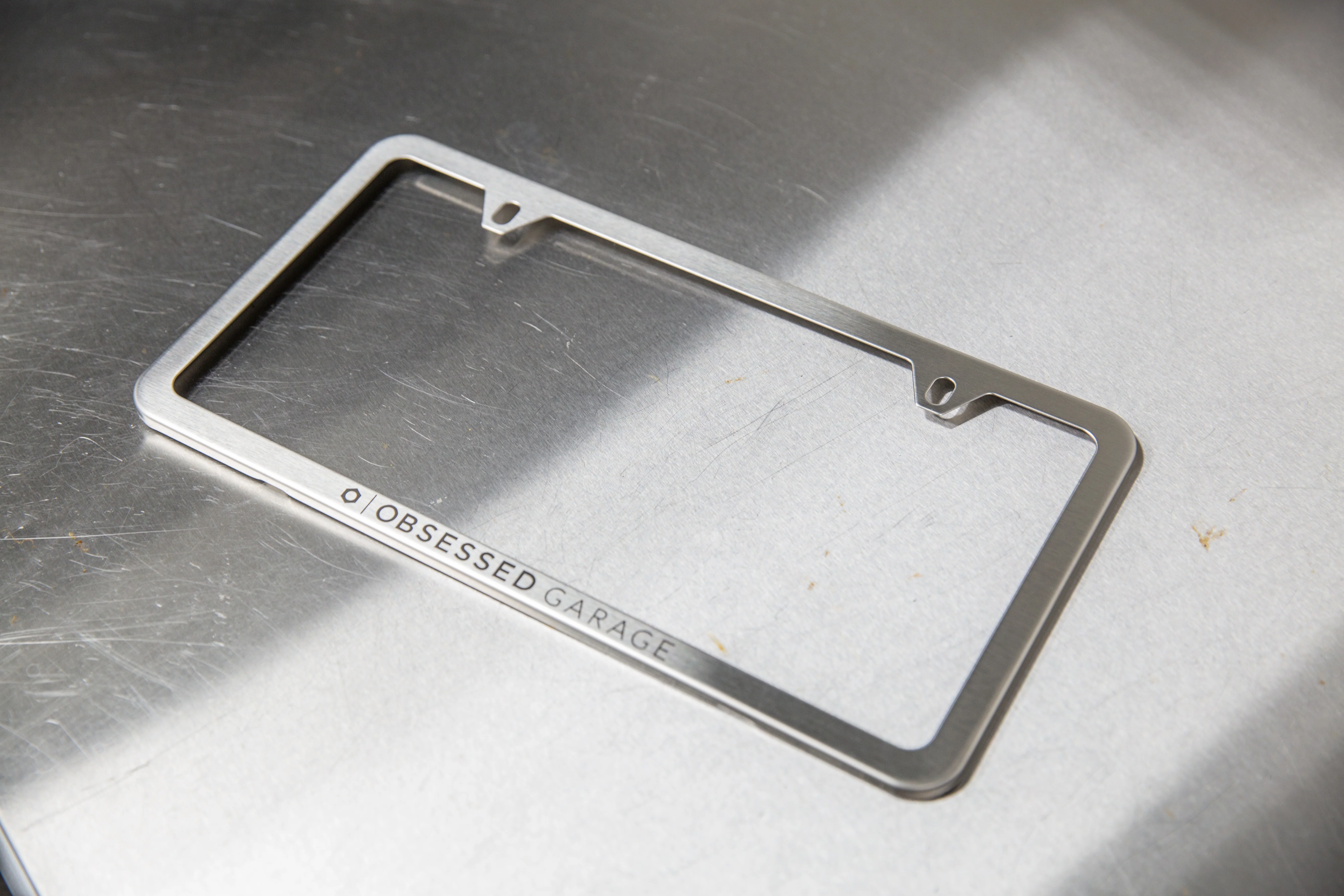 Stainless Steel License Plate Frame - Image 11