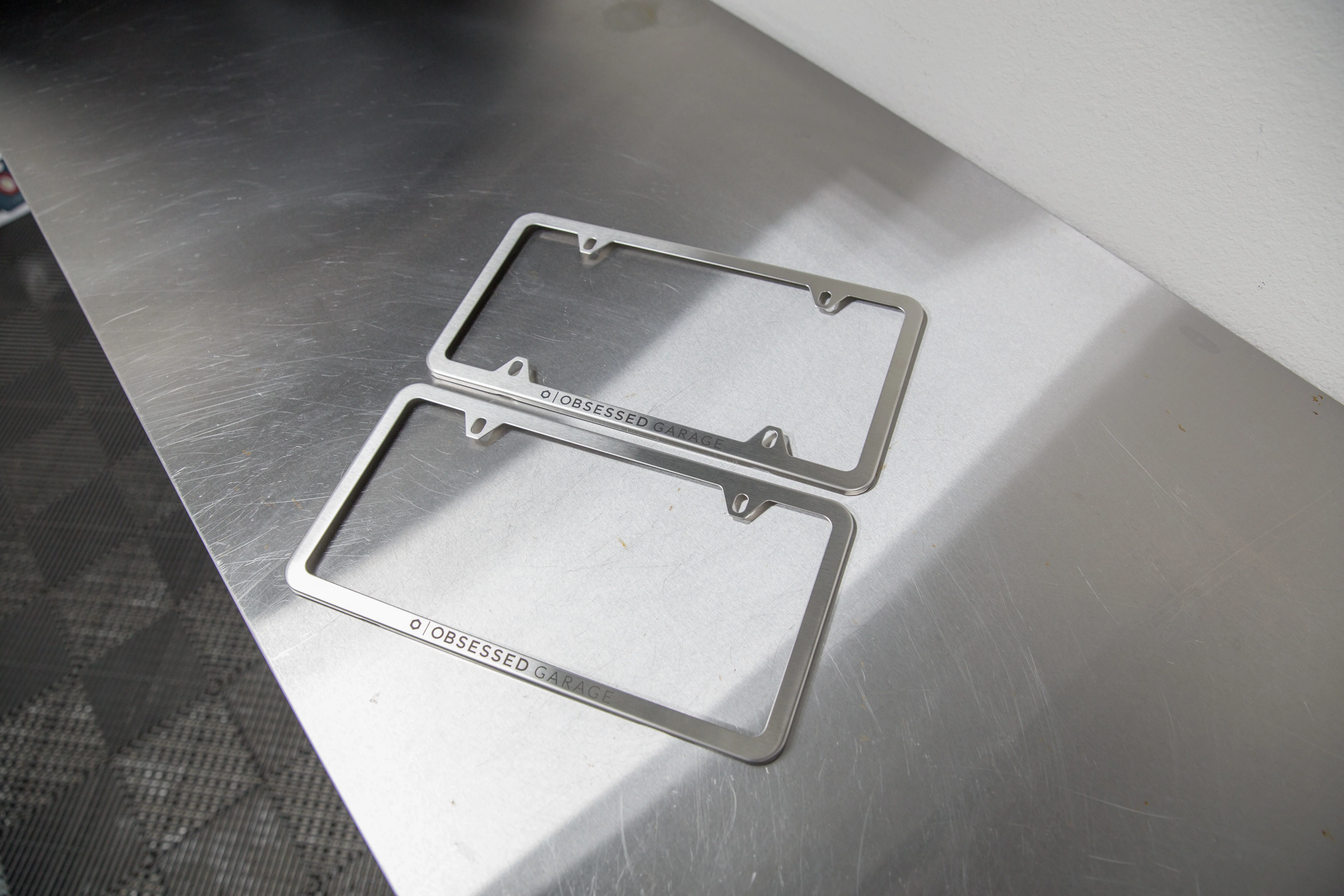 Stainless Steel License Plate Frame - Image 12