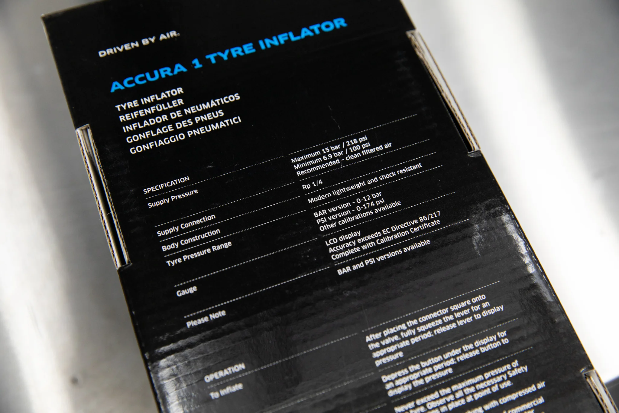 PCL ACCURA 1 Tire Inflator - Image 23