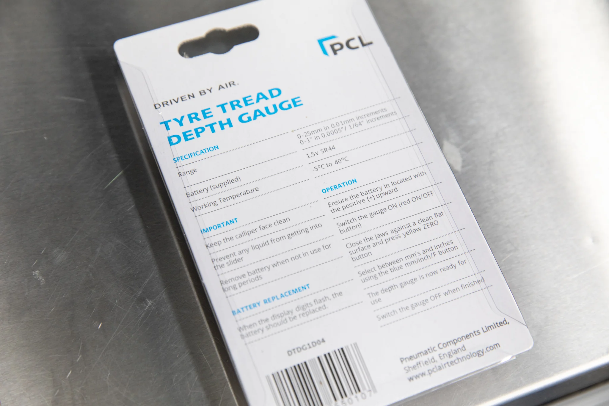 PCL Digital Tire Tread Depth Gauge - Image 11