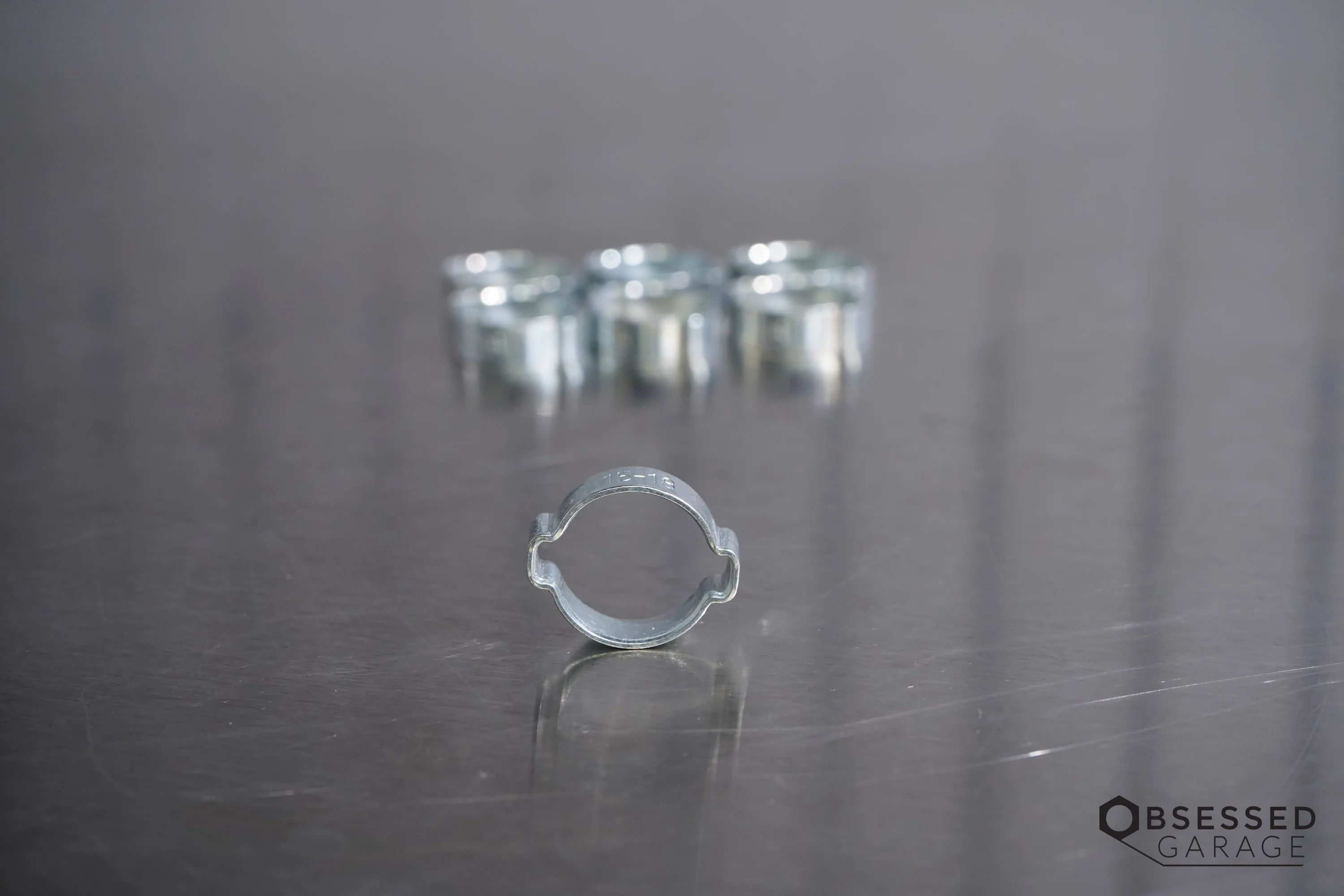 Prevost 1518 Treated Steel Double Ear Clamp Min/Max (In): 0.59-0.71 (10 PACK) - Image 3