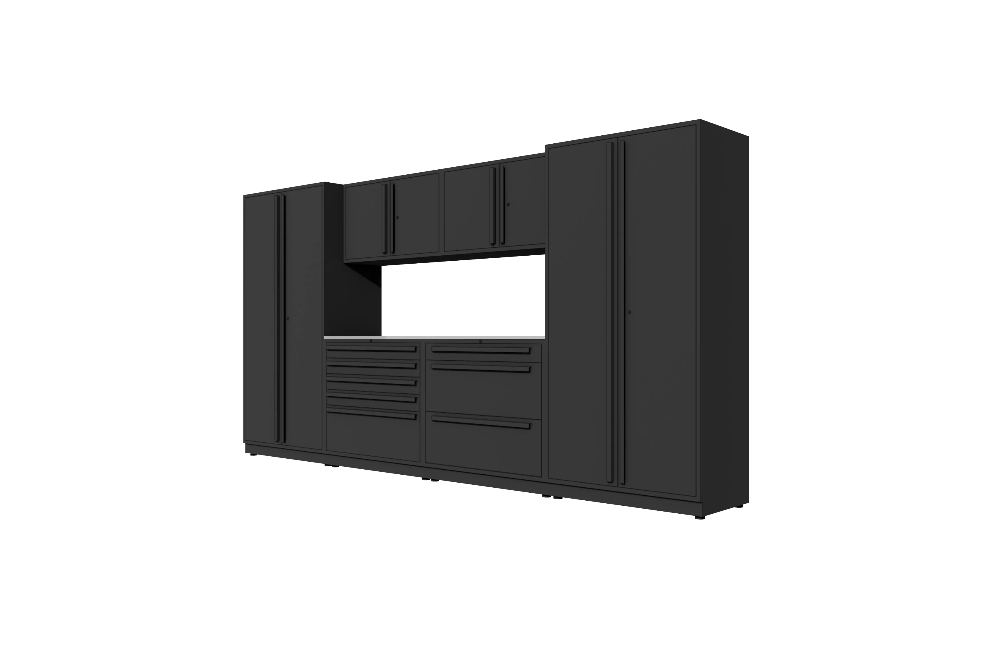 ProSlat Fusion Plus 160" Full Locker Preconfigured Array - Image 2