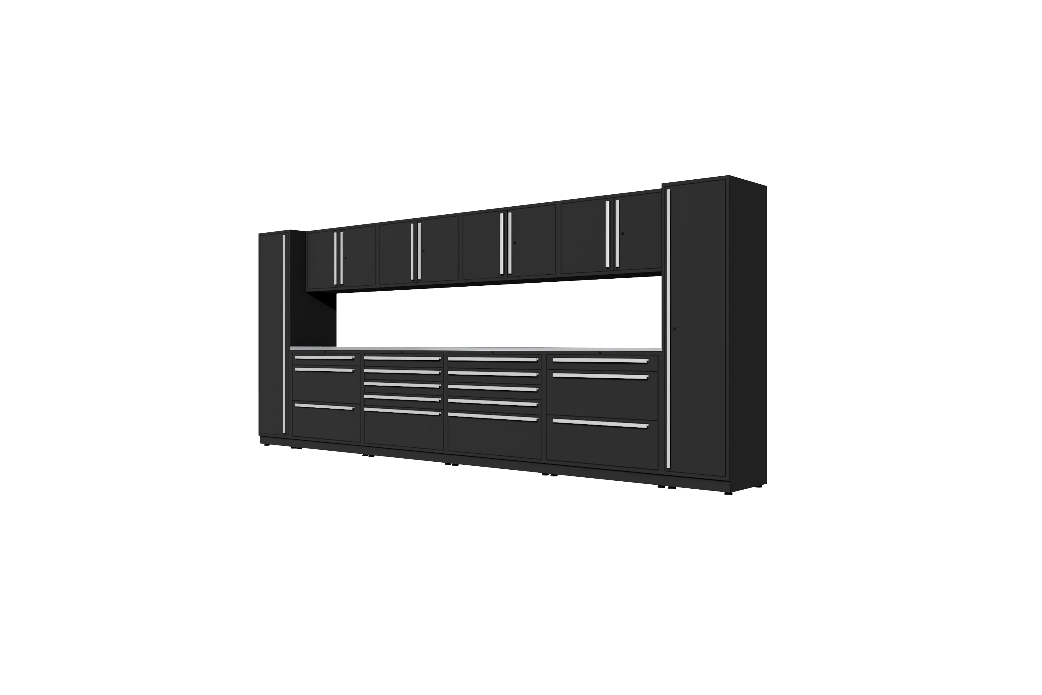 ProSlat Fusion Plus 240" Full Locker Preconfigured Array
