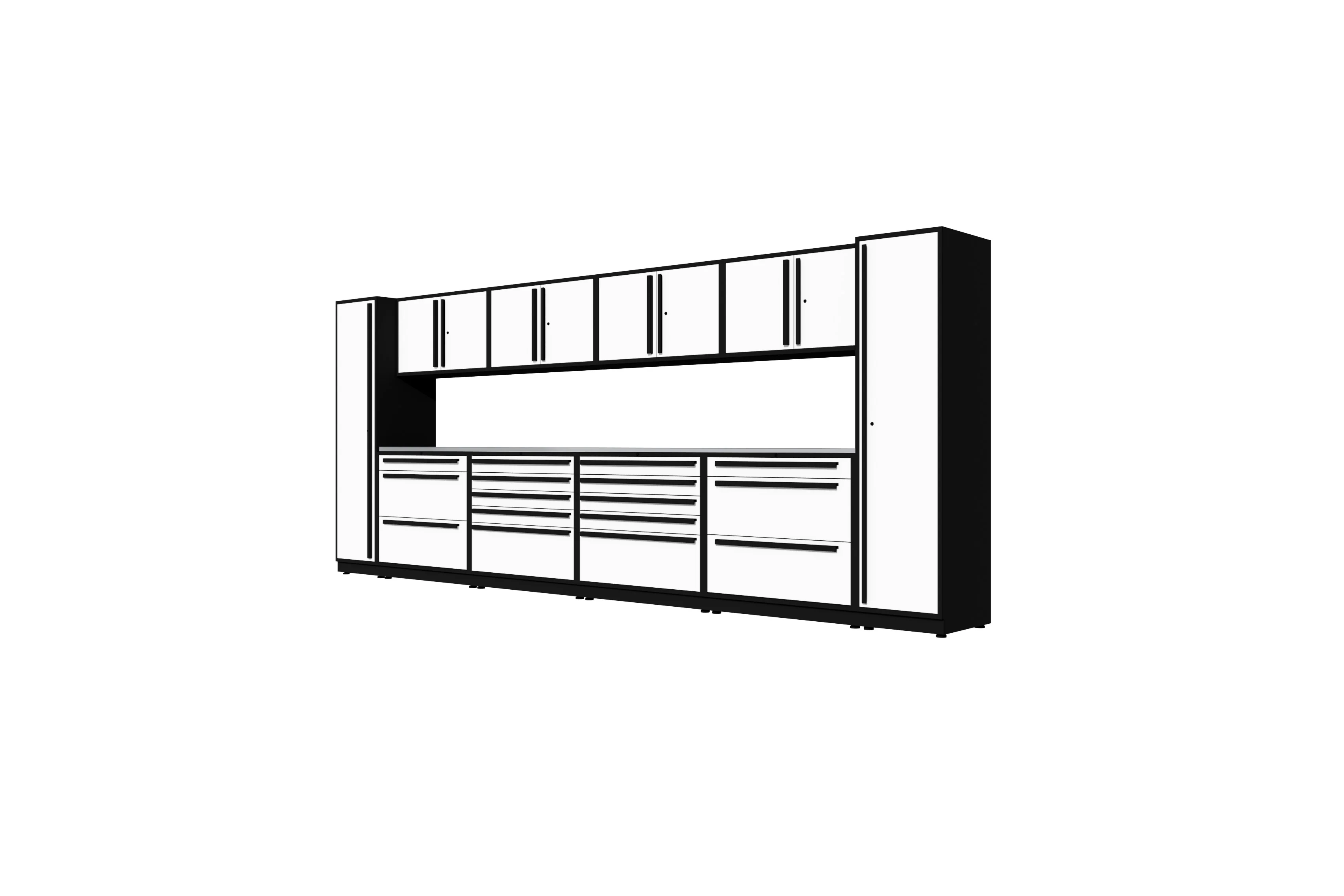 ProSlat Fusion Plus 240" Full Locker Preconfigured Array - Image 3
