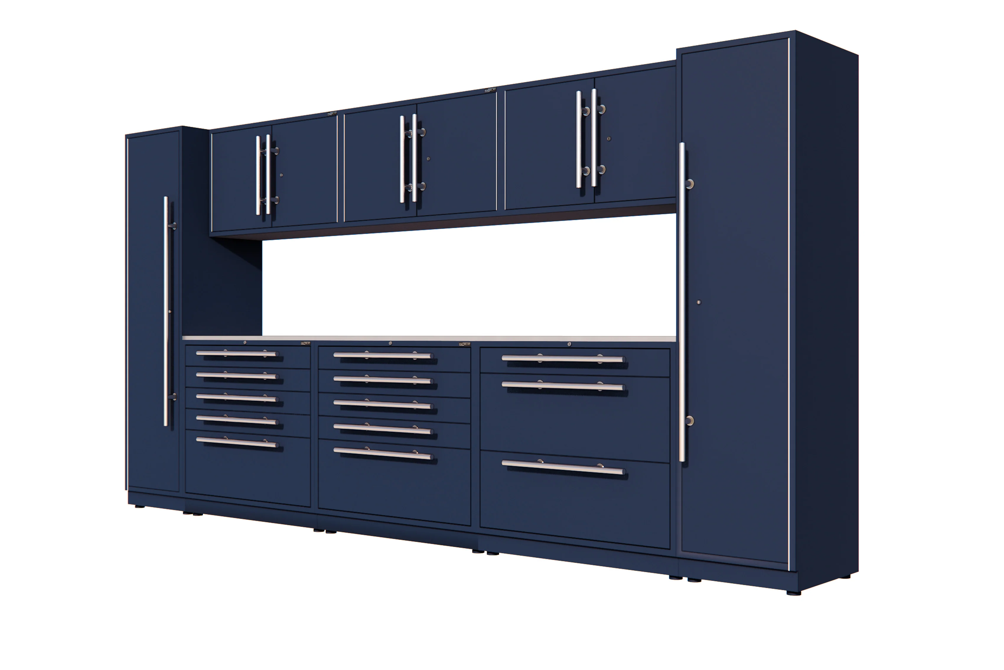 ProSlat LUX 160" Single Door Locker Preconfigured Array
