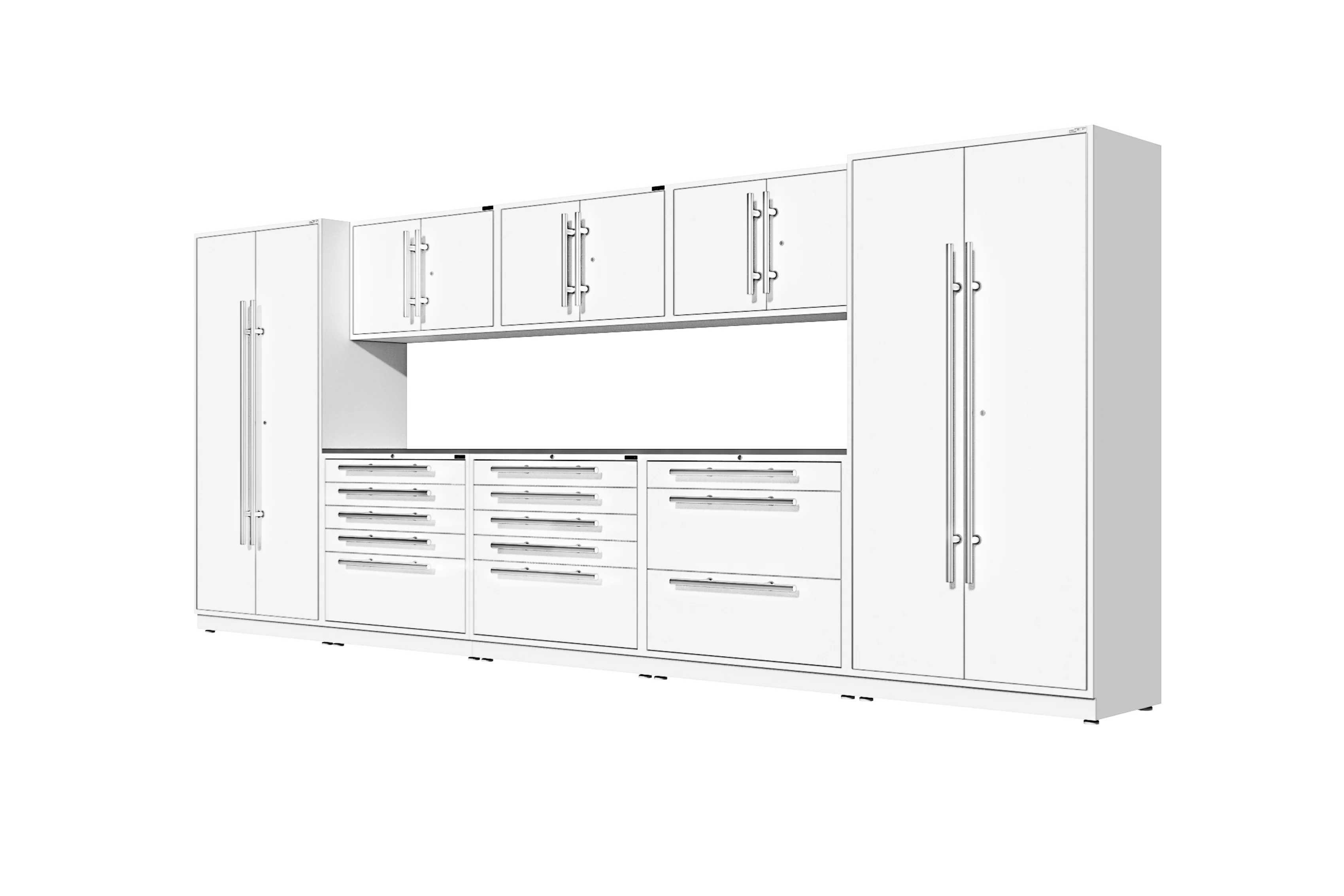 ProSlat LUX 200" Full Locker Preconfigured Array - Image 2
