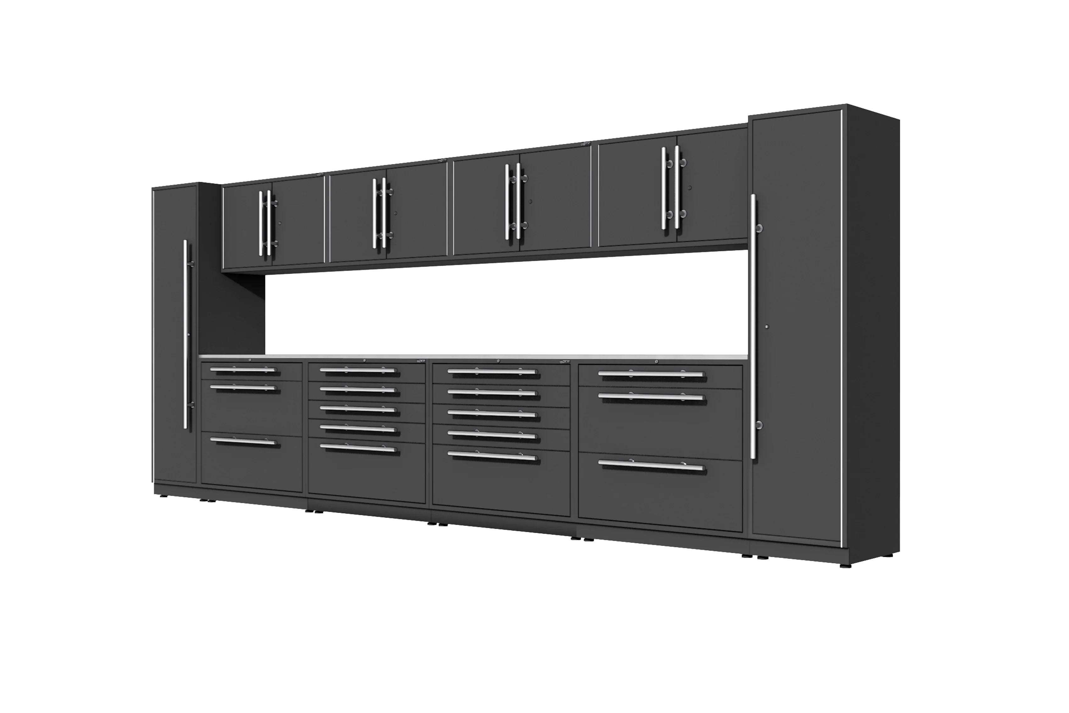 ProSlat LUX 200" Single Door Locker Preconfigured Array - Image 3