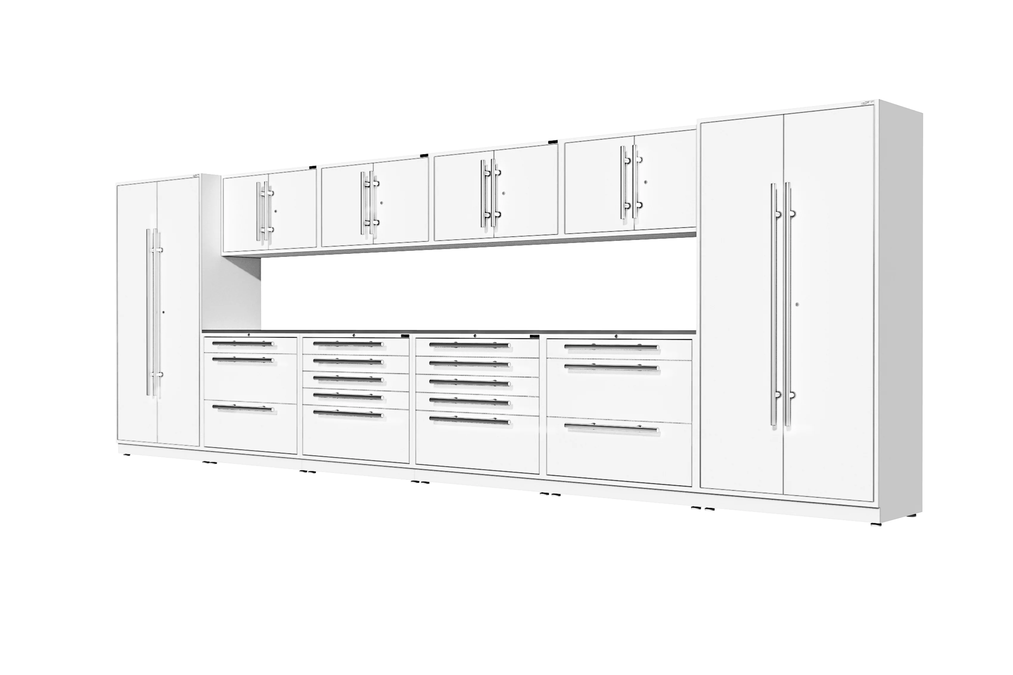 ProSlat LUX 240" Full Locker Preconfigured Array - Image 2