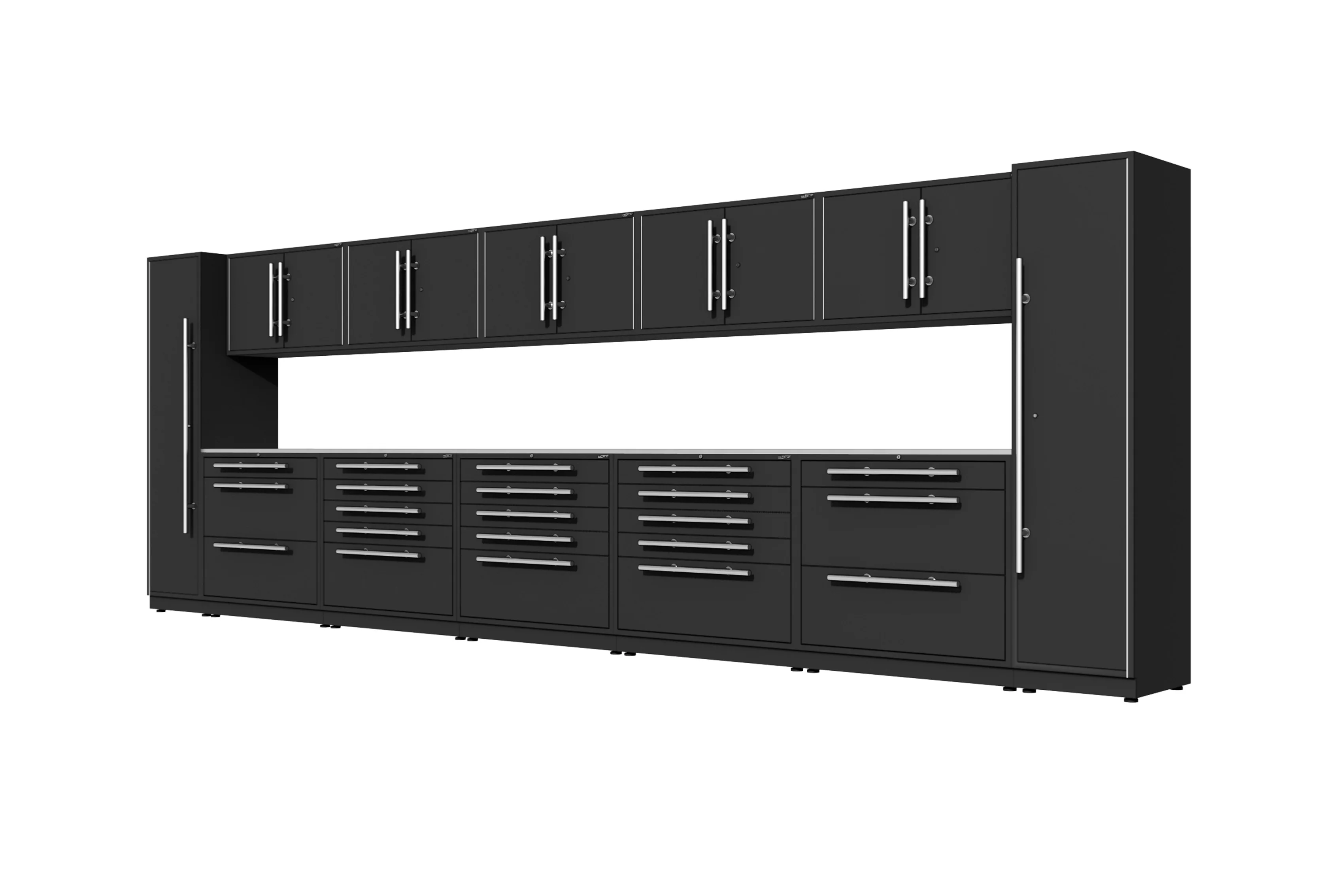 ProSlat LUX 240" Single Door Locker Preconfigured Array - Image 4